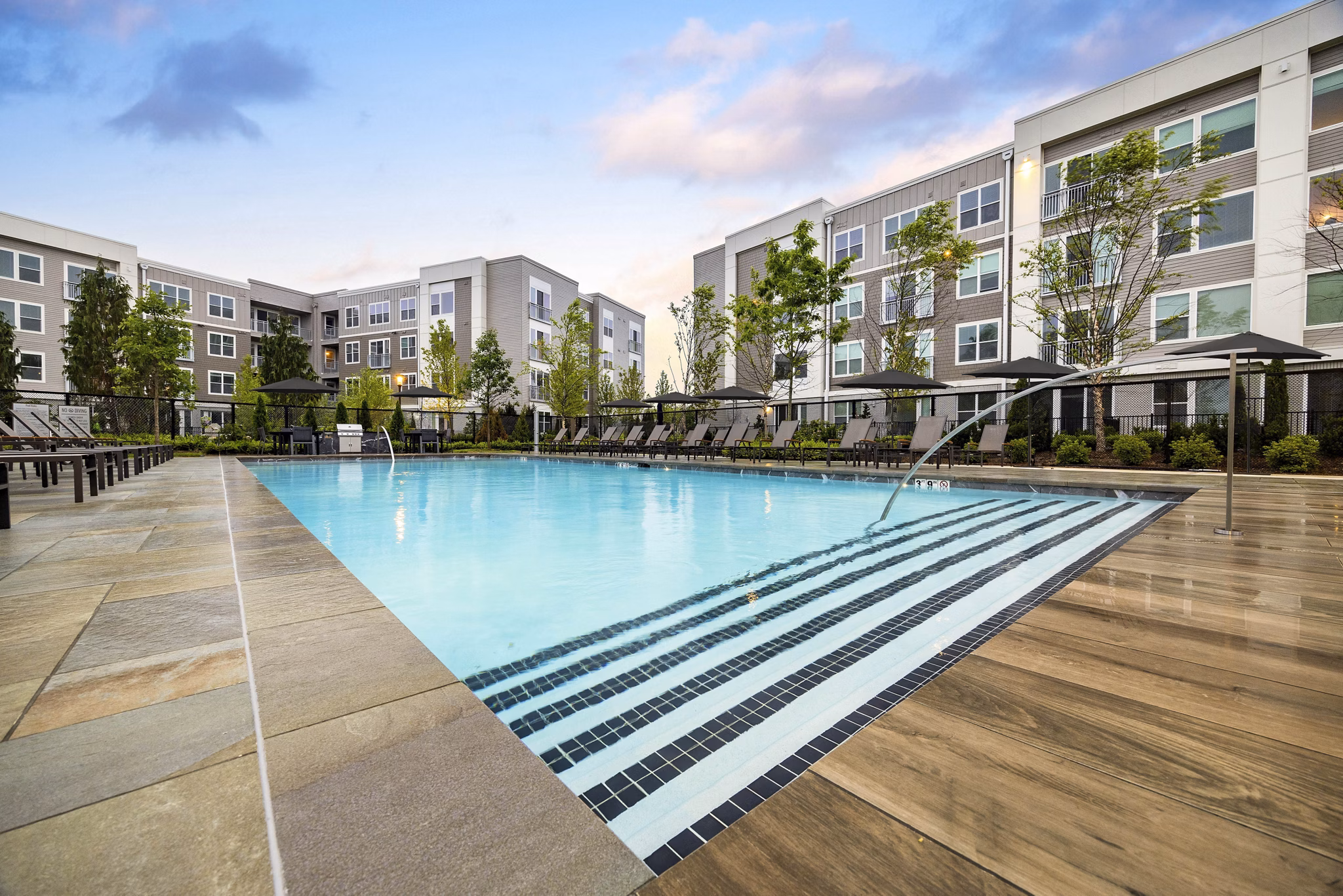 pool at Hanover Hyannis Apartments