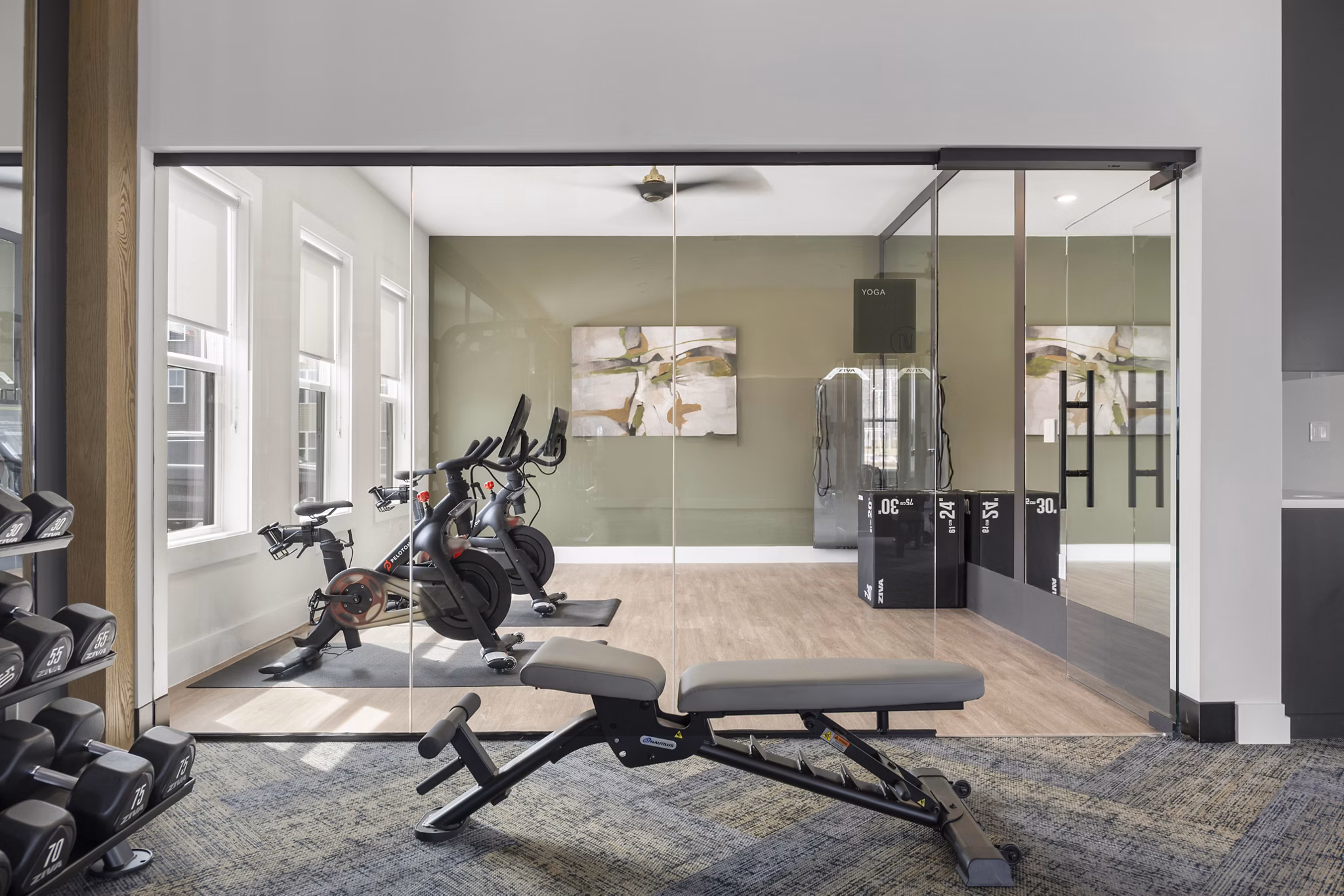 fitness center Alta Nashoba Valley Apartments