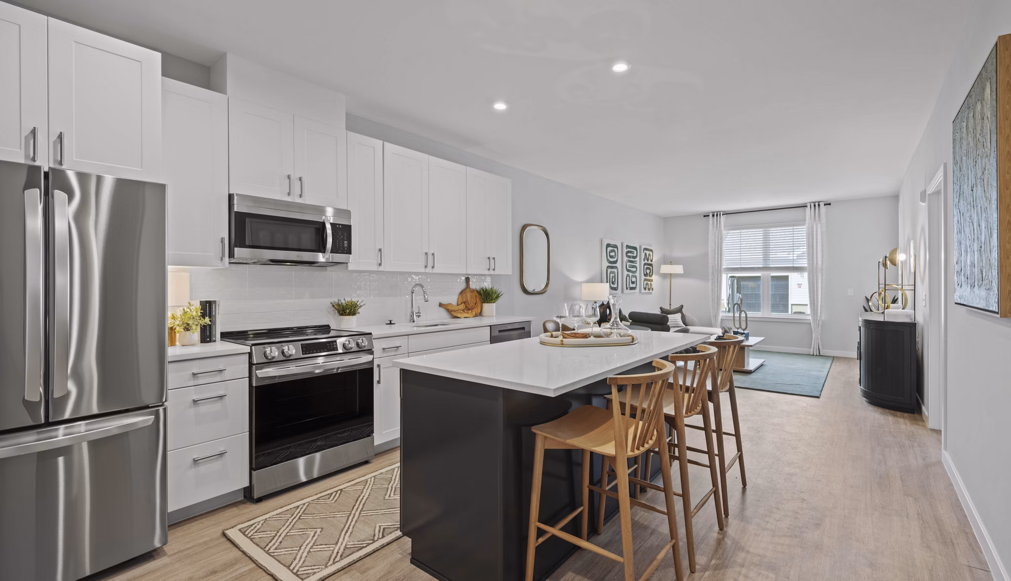 kitchen at Alta Nashoba Valley Apartments