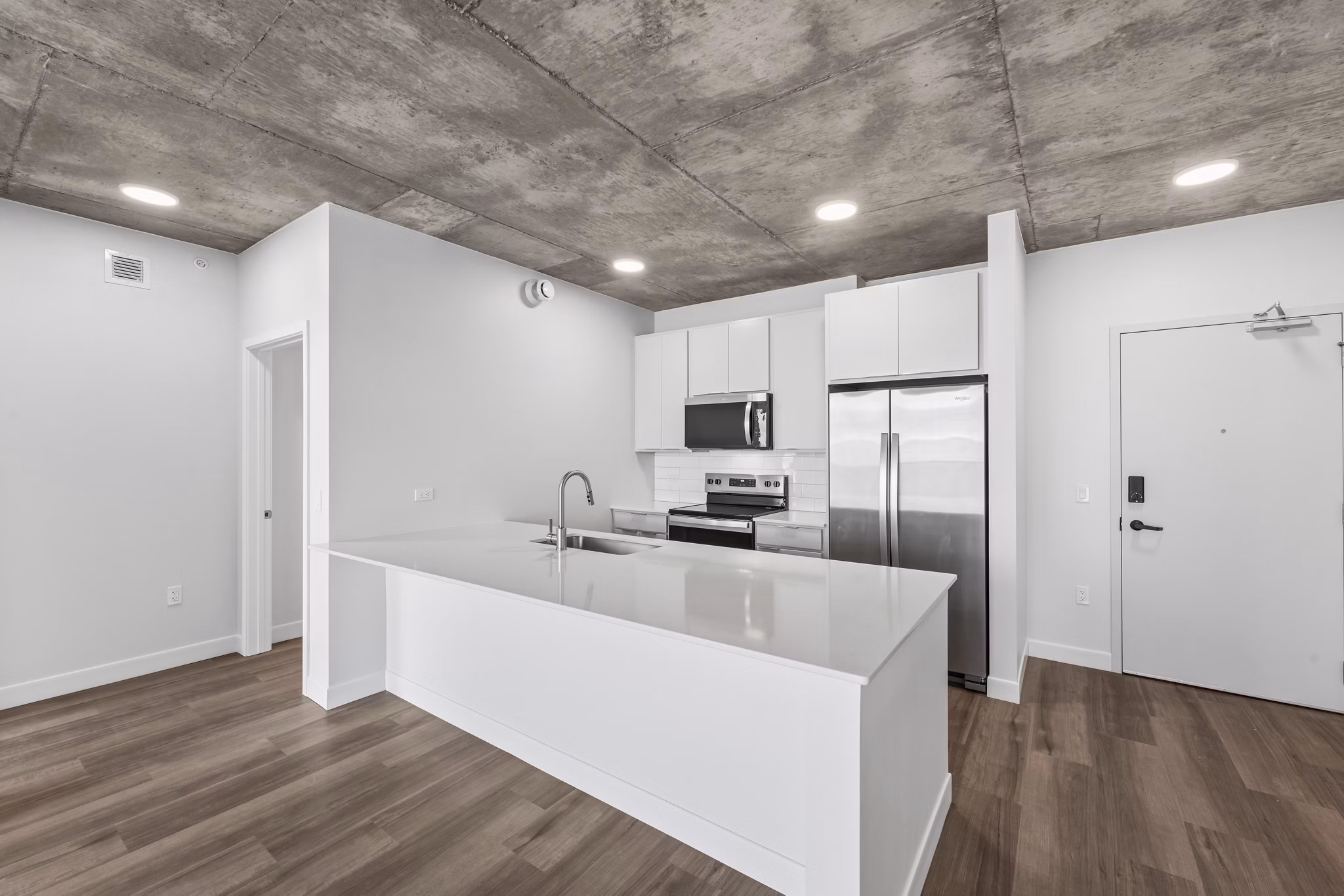 Kitchen at The Lakeview at 333 Apartments