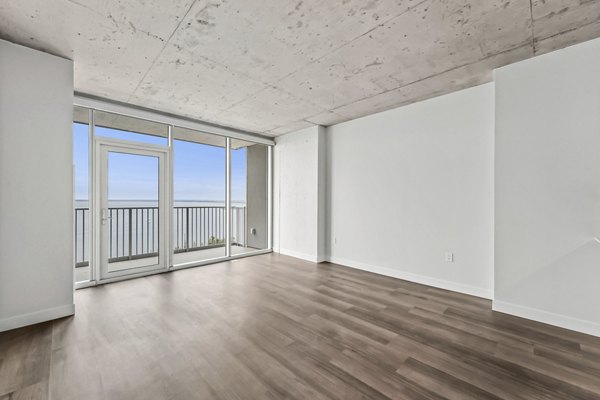 Living Room at The Lakeview at 333 Apartments