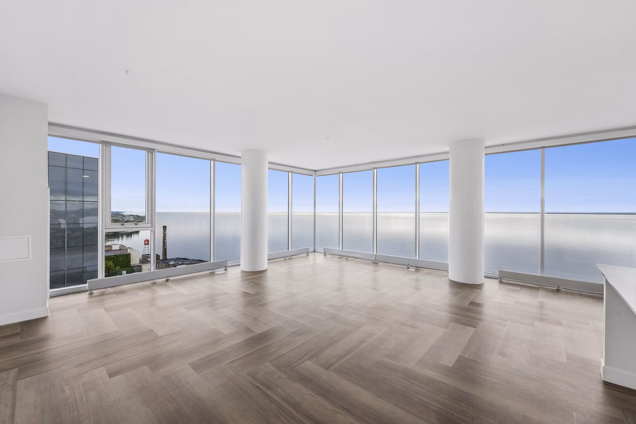 Living Room at The Lakeview at 333 Apartments