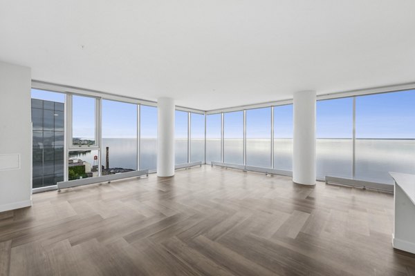 Living Room at The Lakeview at 333 Apartments