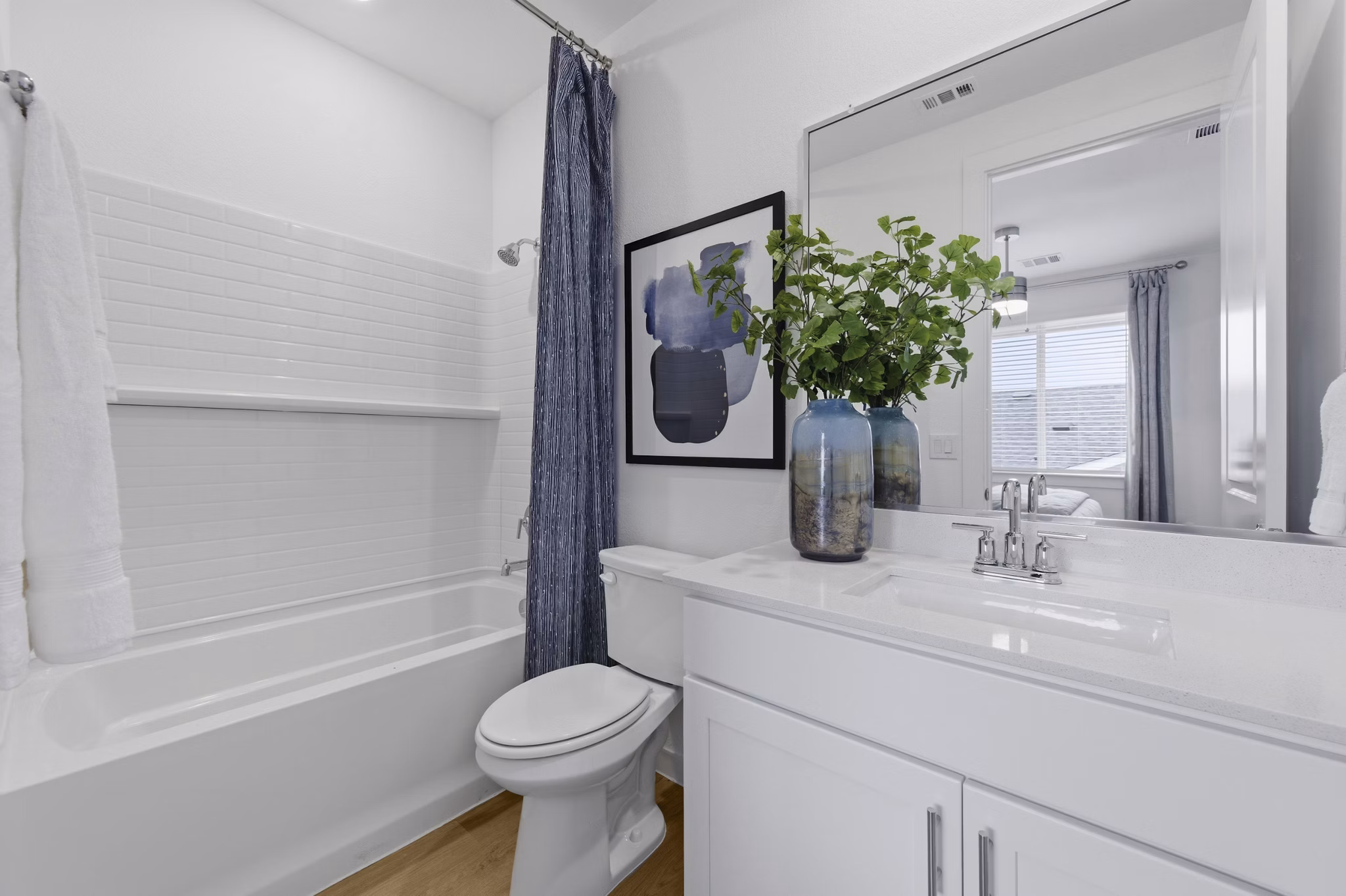 Bathroom at Yardly Eden Apartments