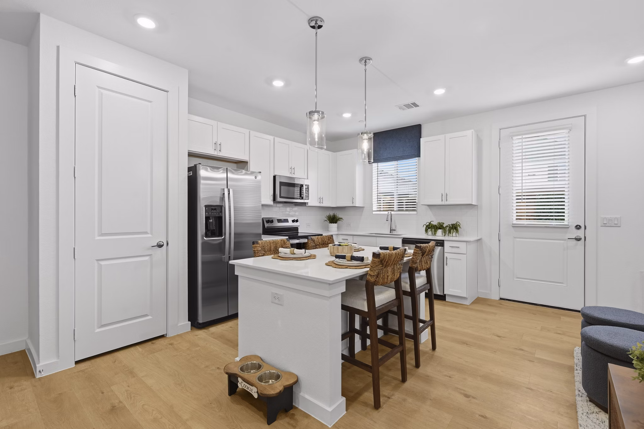 Kitchen at Yardly Eden Apartments