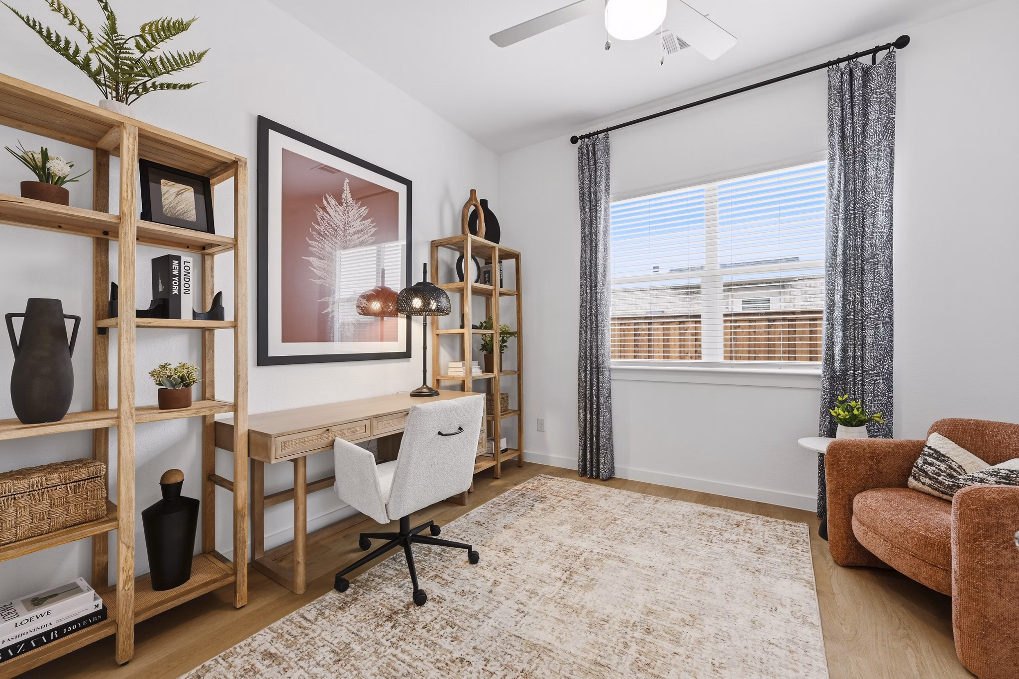 Living Room at Yardly Eden Apartments