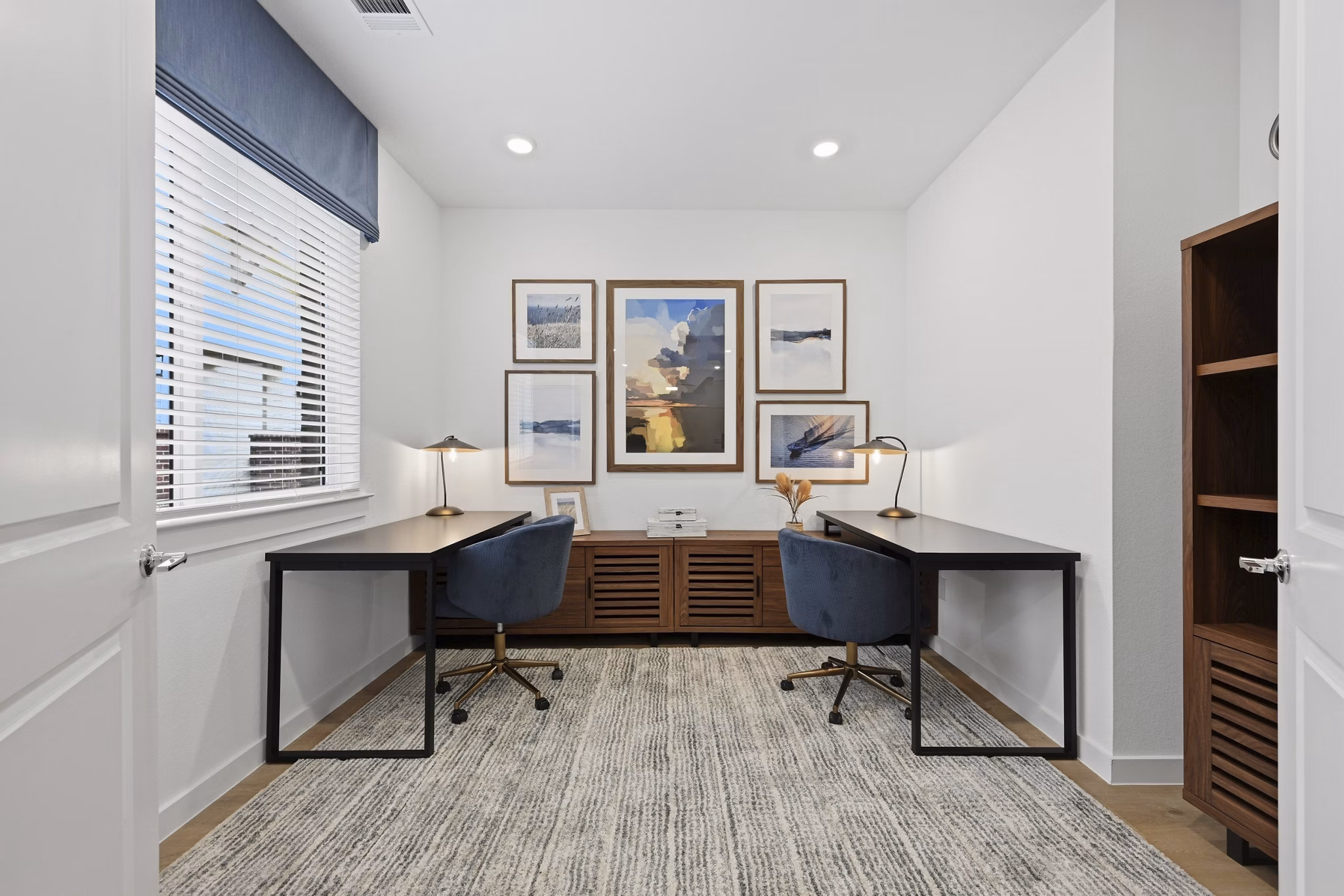 Home Office at Yardly Eden Apartments