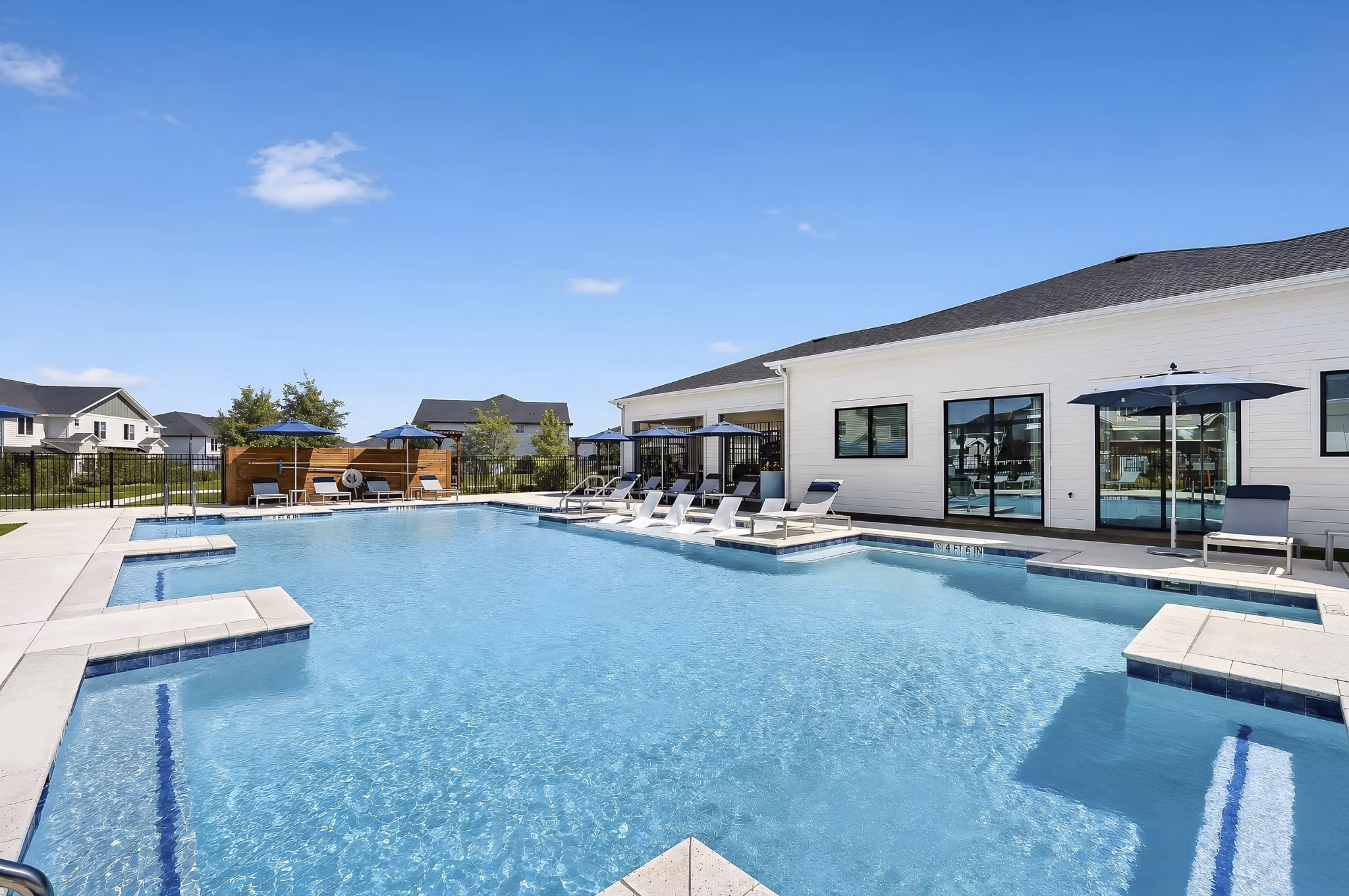Pool at Yardly Eden Apartments
