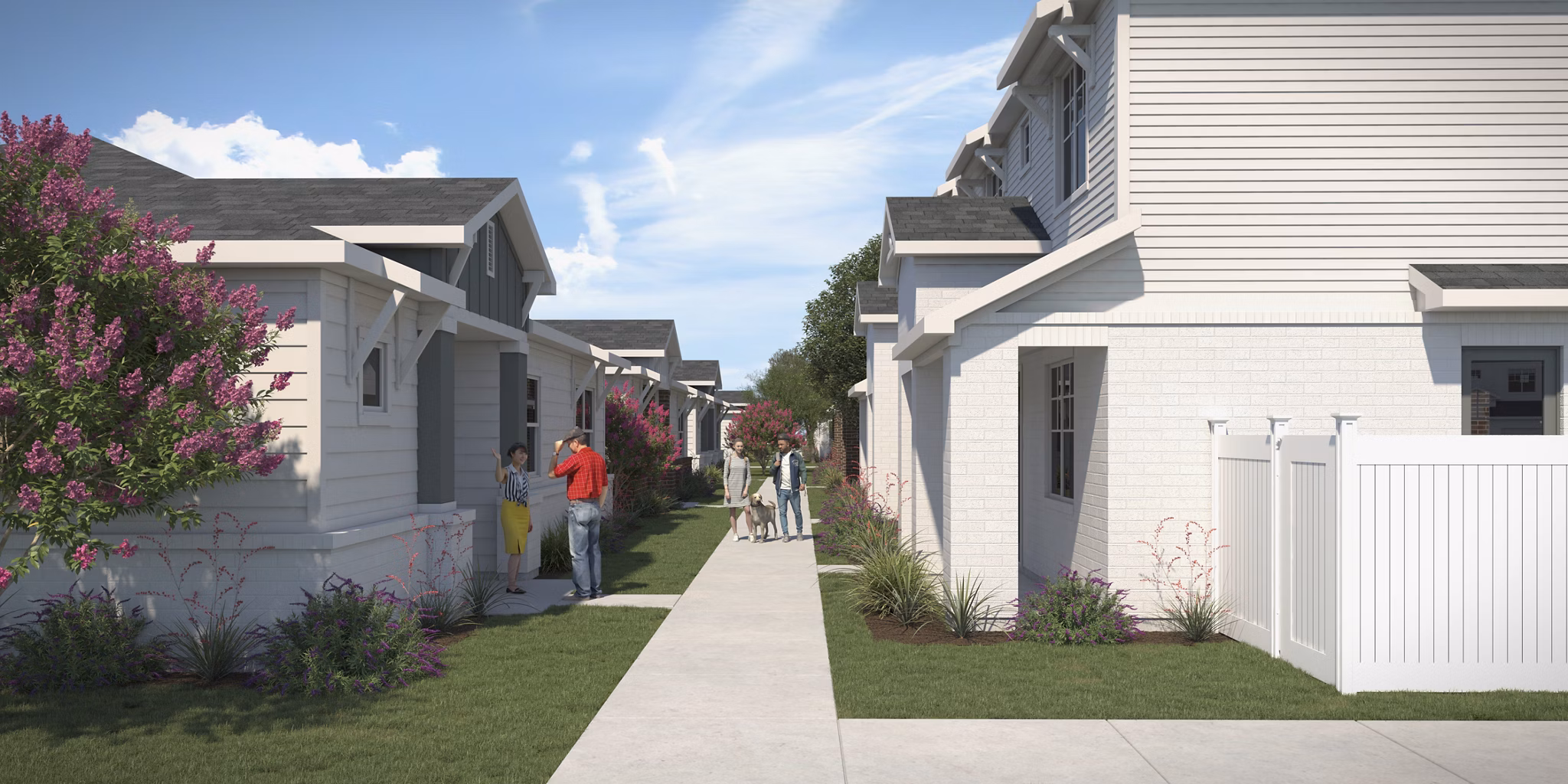 rendering at Yardly Eden Apartments