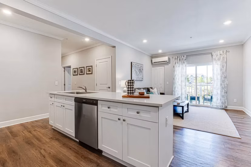 kitchen at Pointe Grand Savannah Apartments