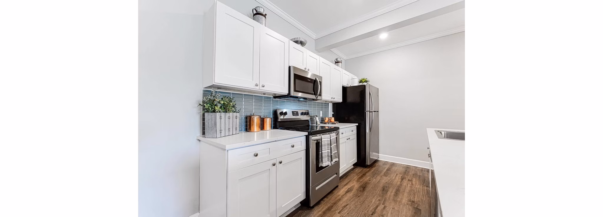 kitchen at Pointe Grand Savannah Apartments