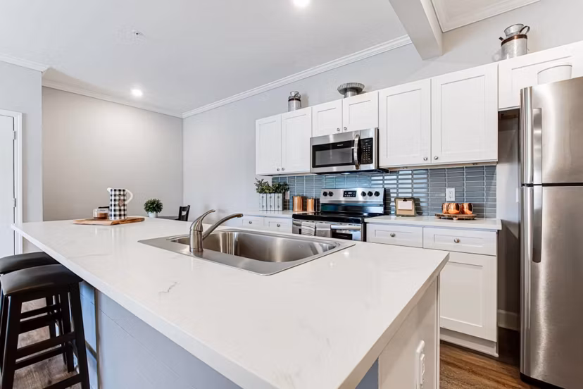 kitchen at Pointe Grand Savannah Apartments