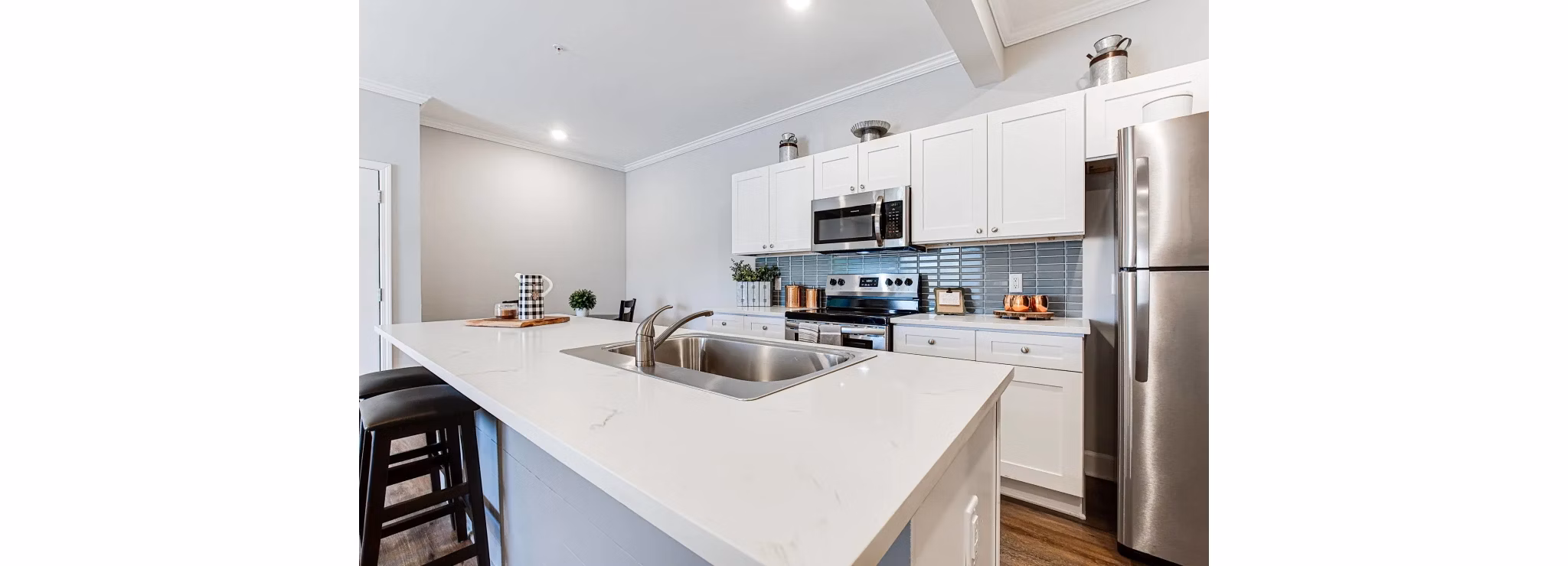 kitchen at Pointe Grand Savannah Apartments