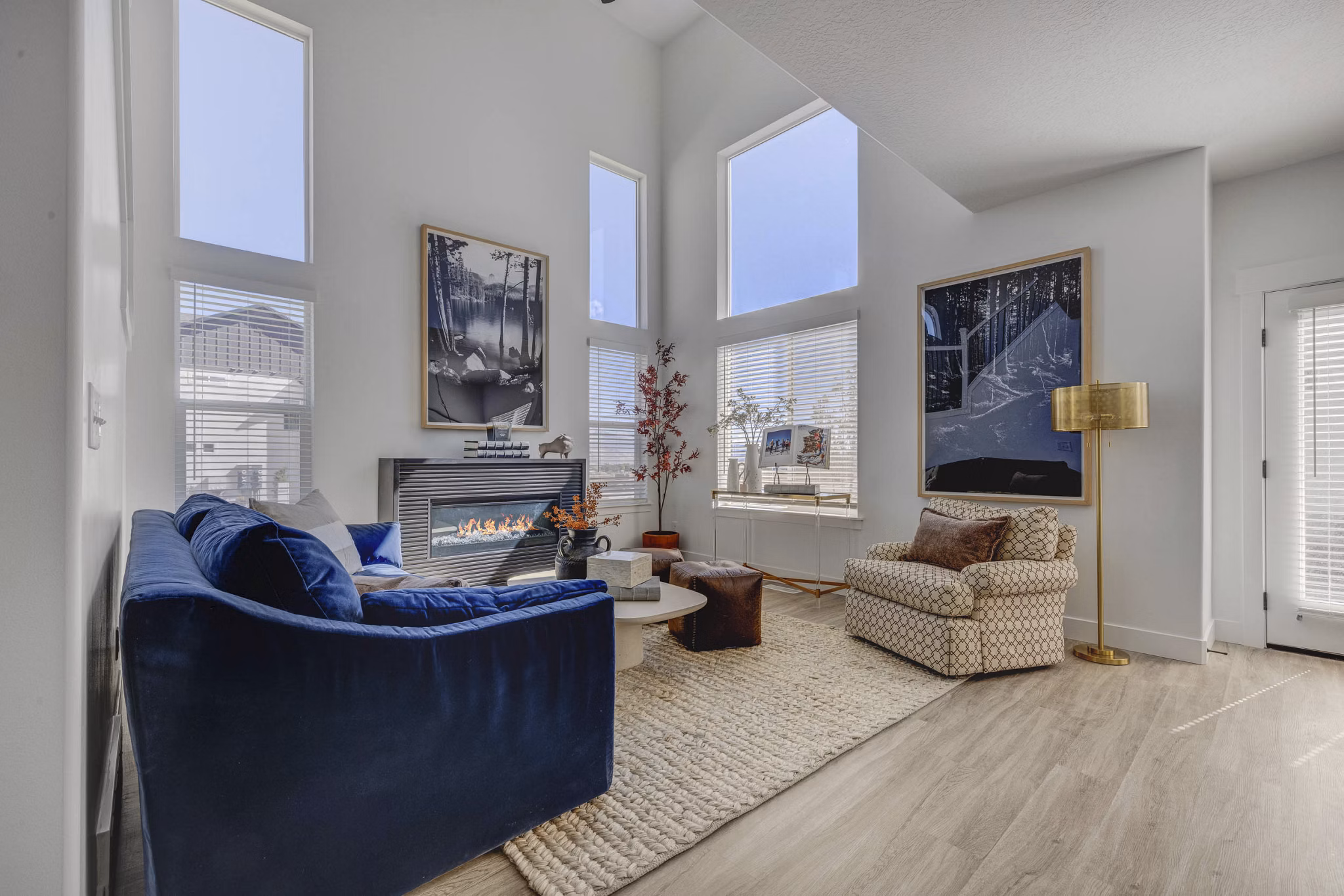 living room at Mt. Rainier Apartments