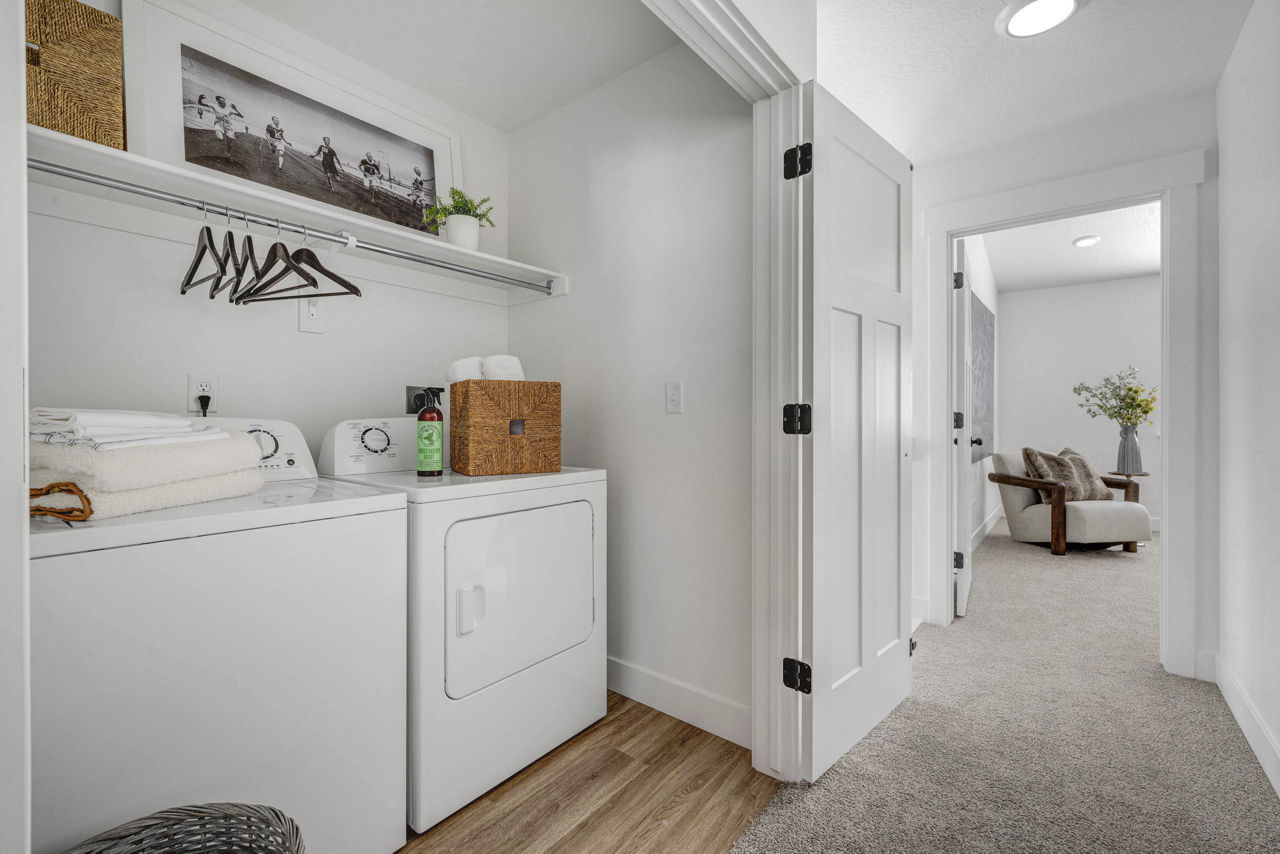 Laundry room at The Towns At Mount Rainier