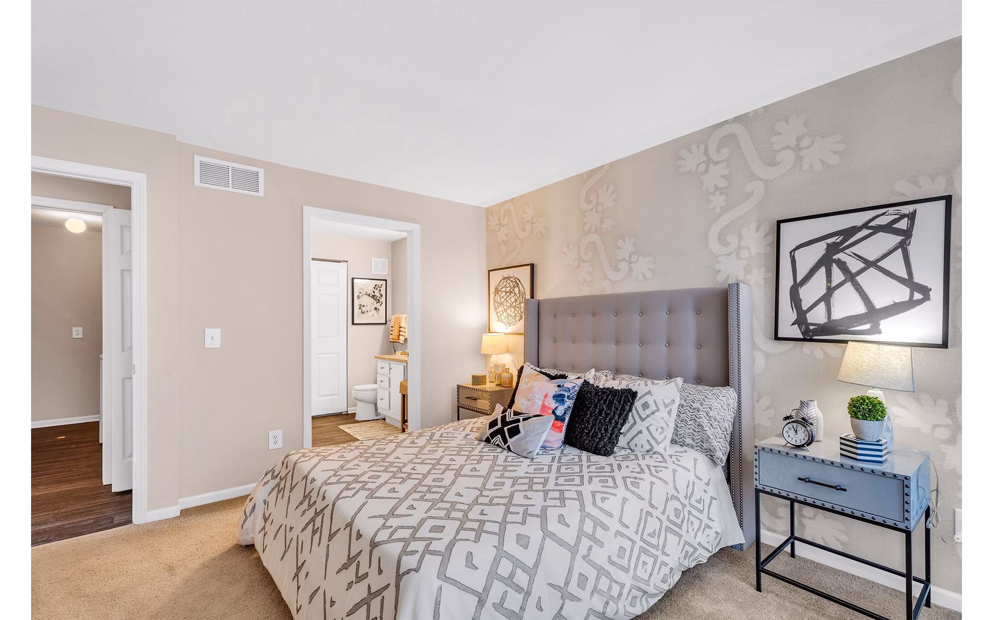 bedroom at The Chapman Apartments 