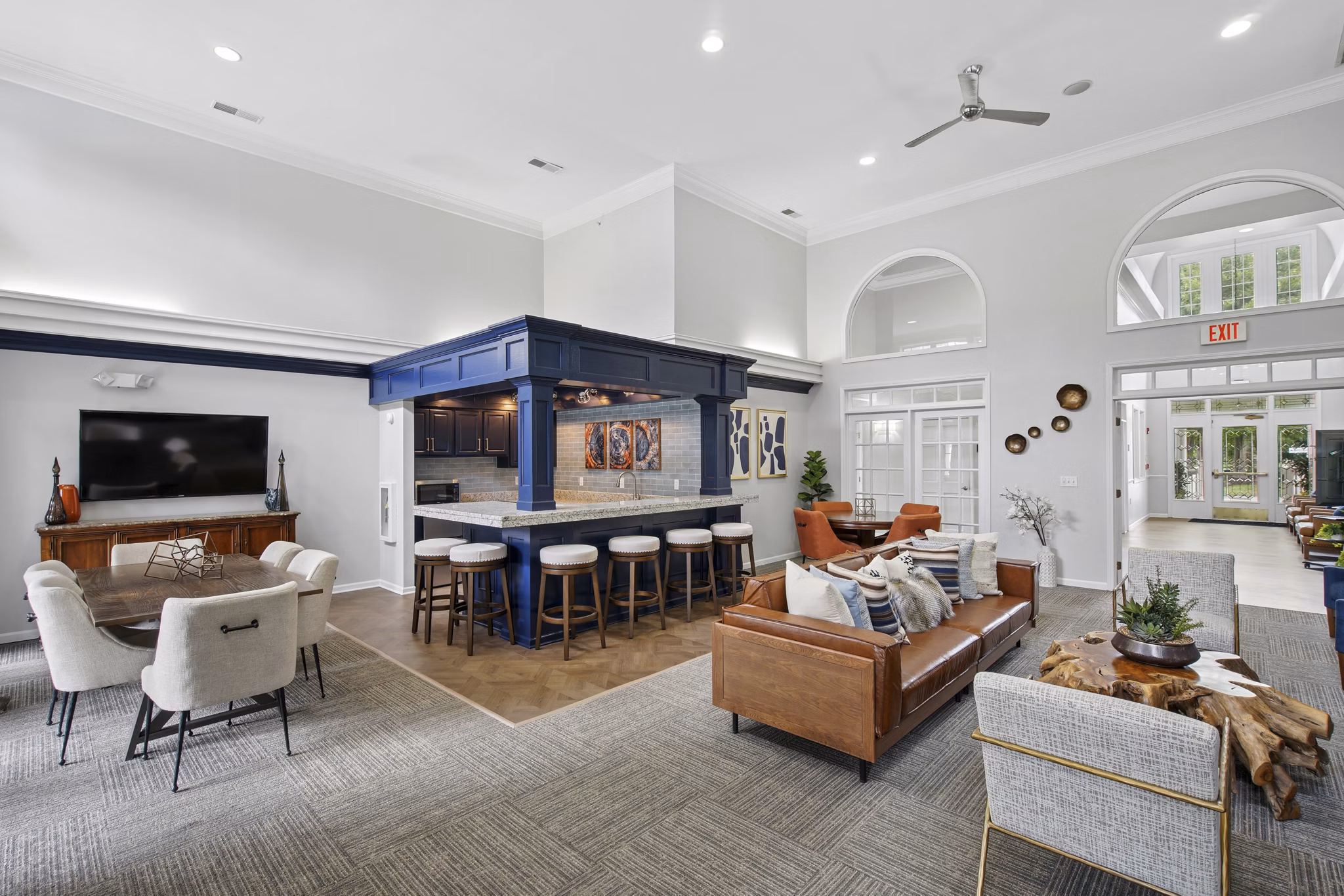 clubhouse at The Chapman Apartments