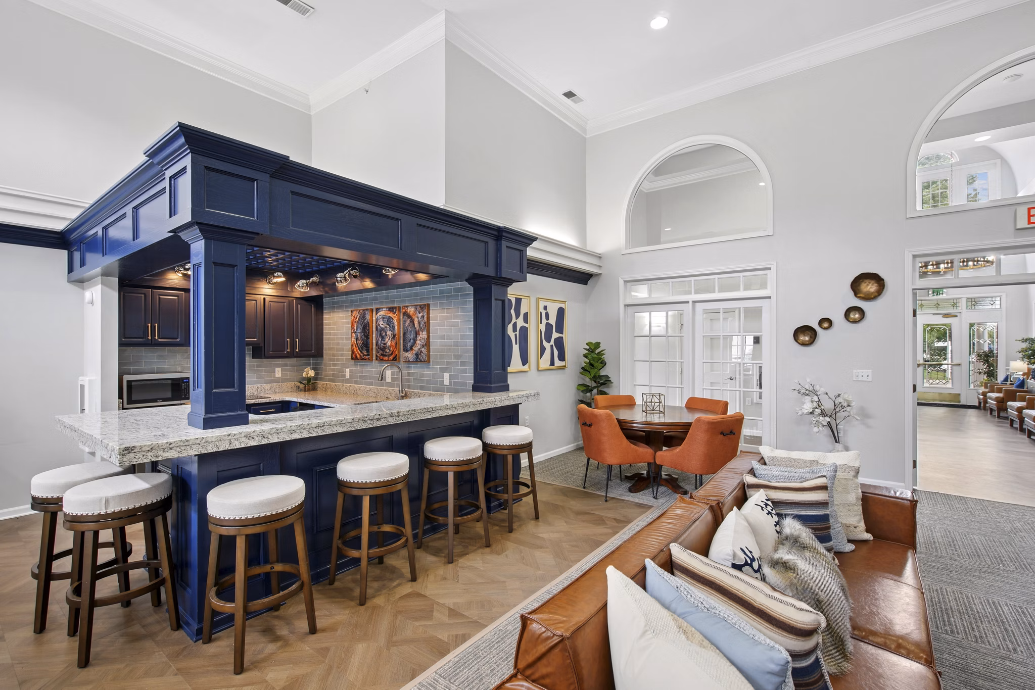 clubhouse at The Chapman Apartments