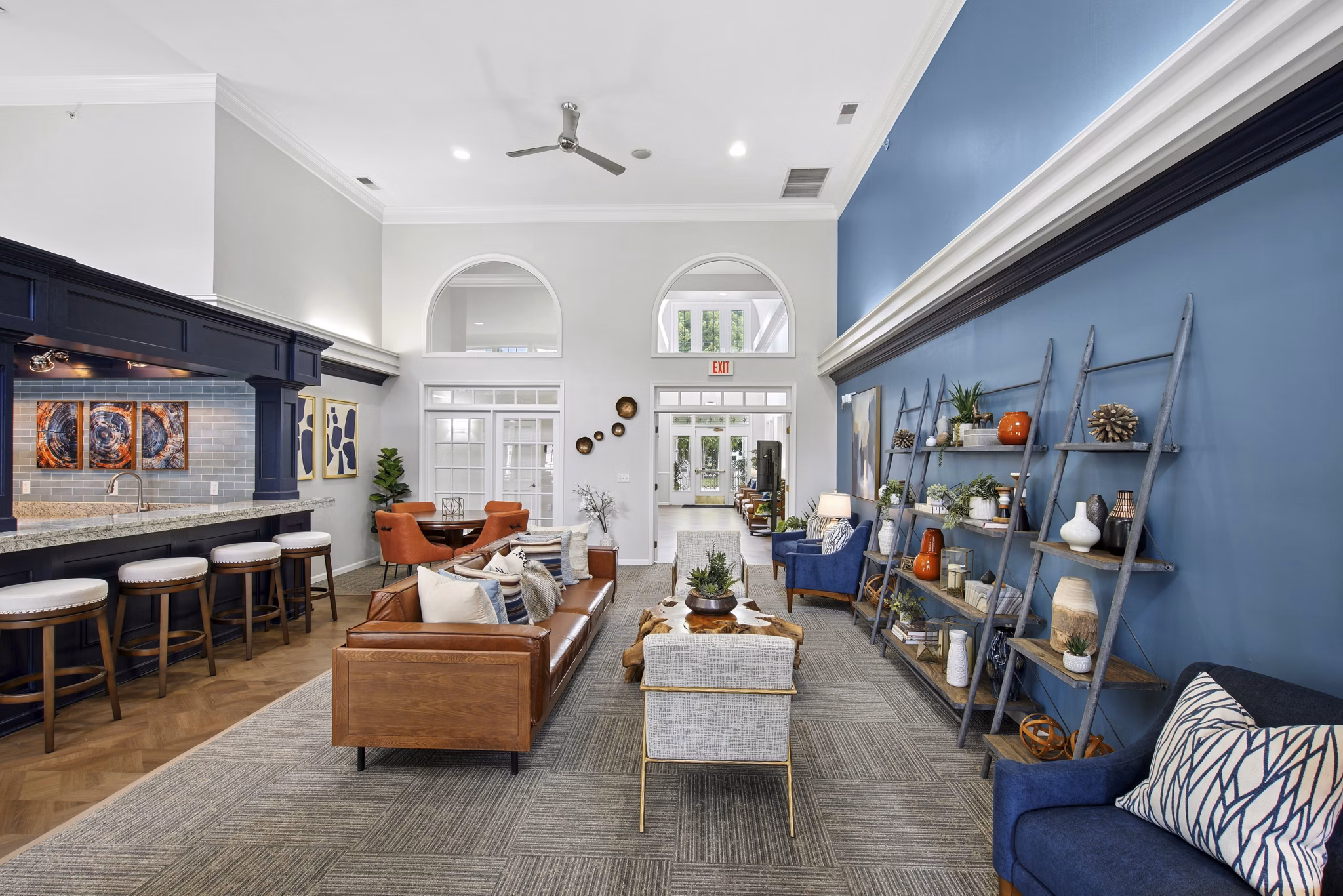 clubhouse at The Chapman Apartments
