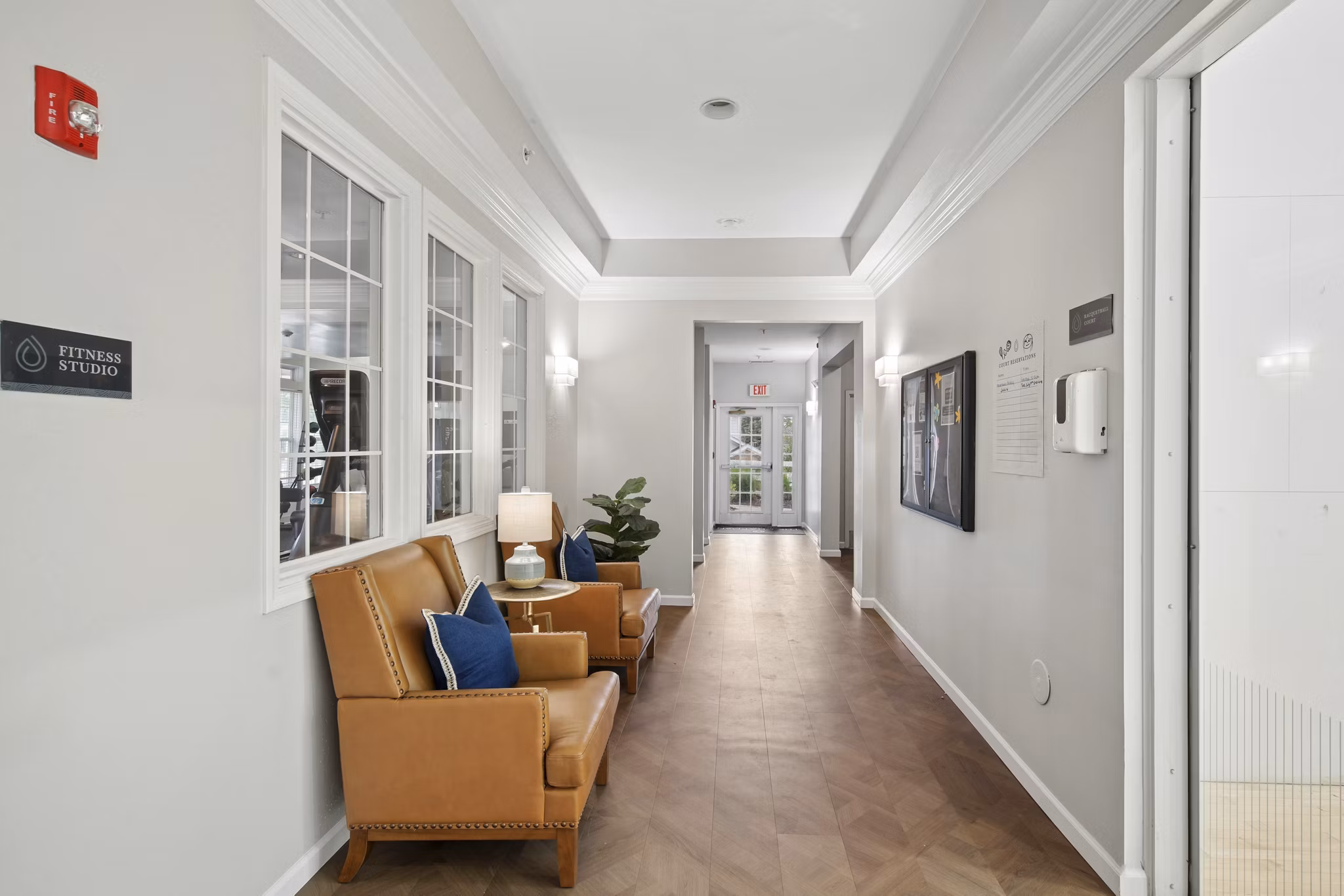 clubhouse at The Chapman Apartments