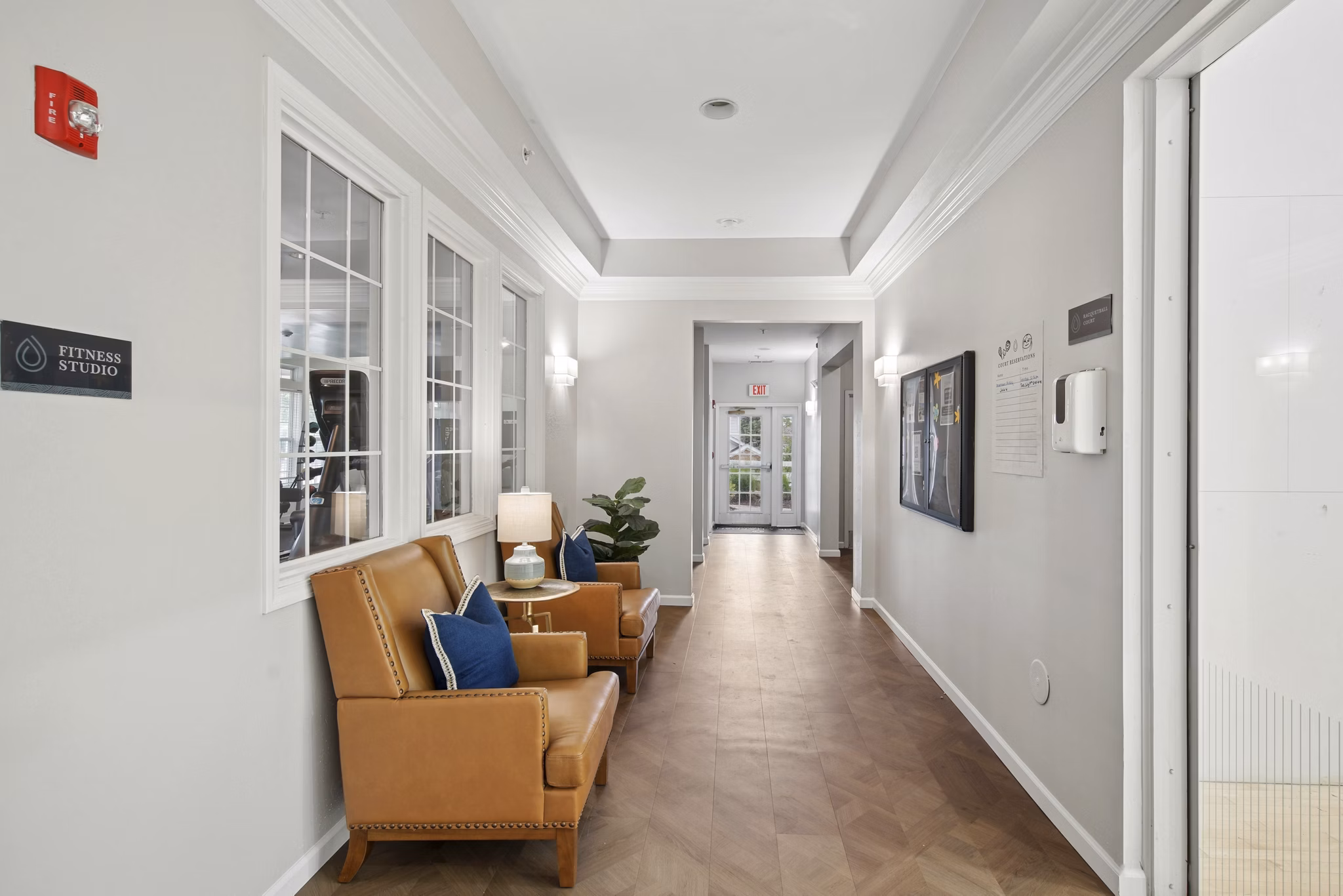 clubhouse at The Chapman Apartments