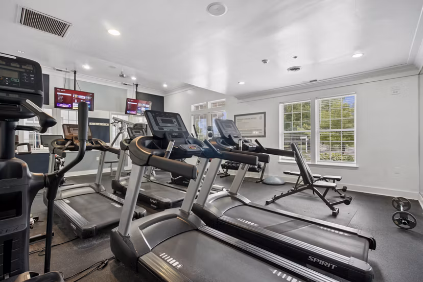 racquetball court at The Chapman Apartments