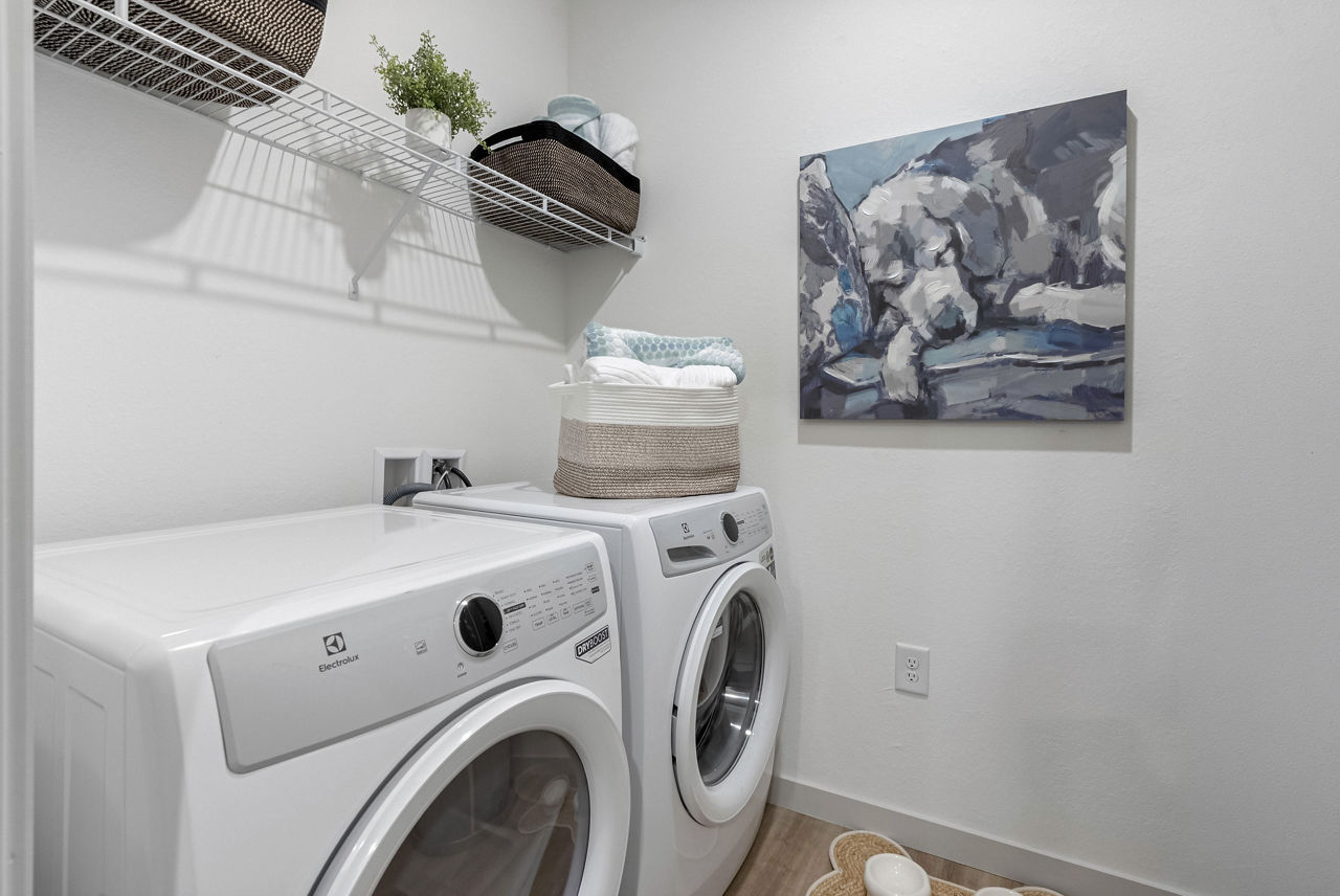 Laundry room at Montego Reserve