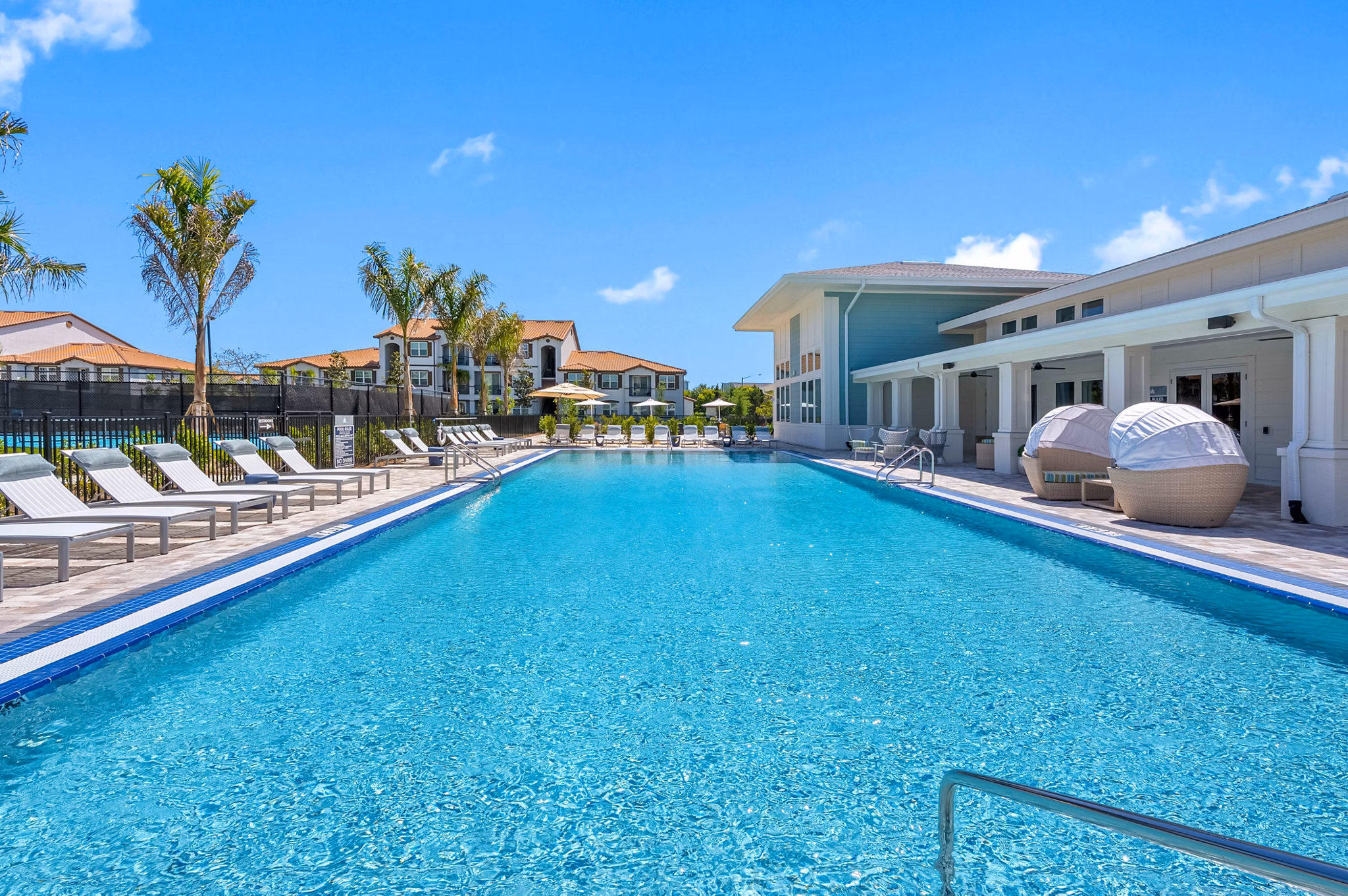 pool at Montego Reserve Apartments
