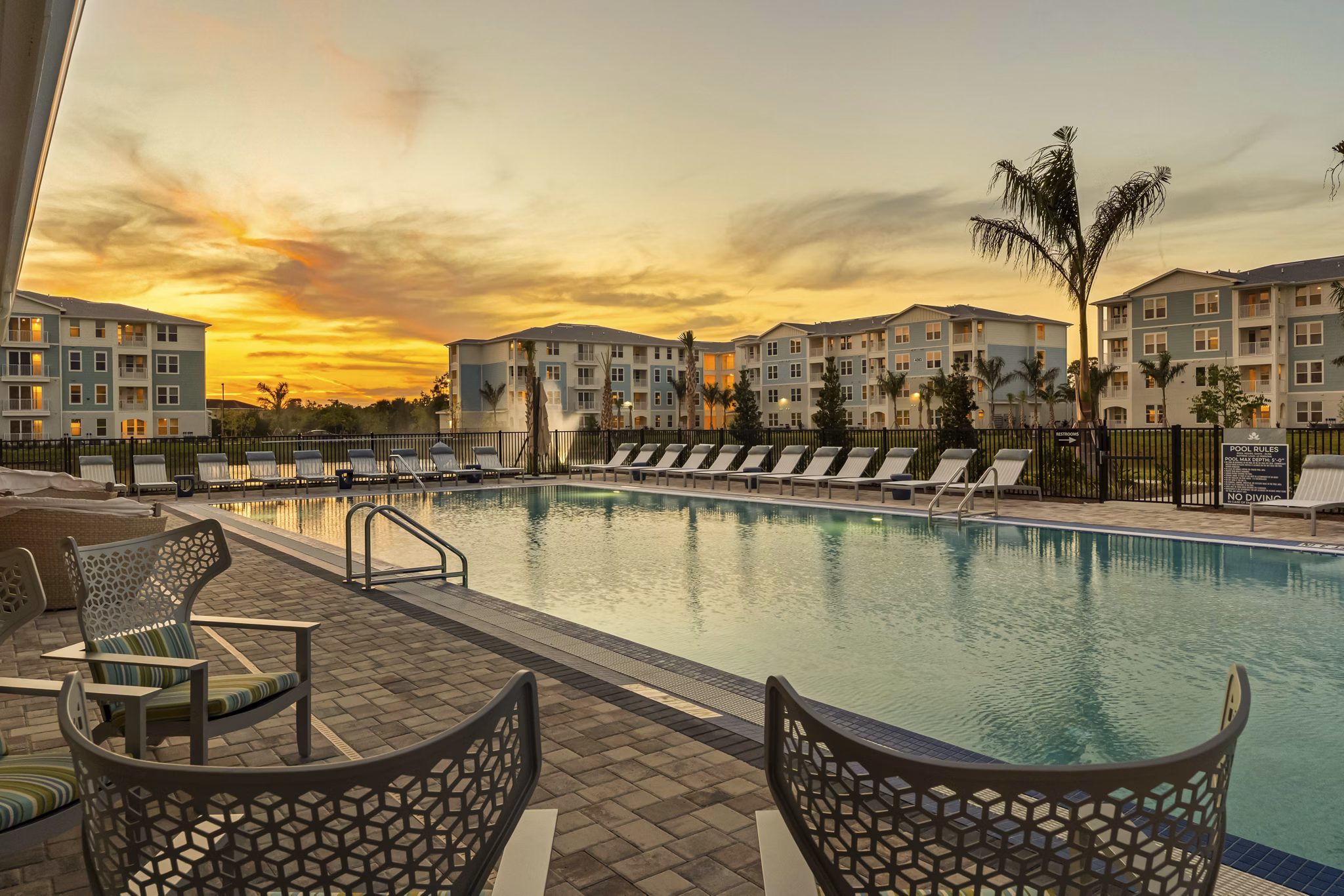 pool at Montego Reserve Apartments