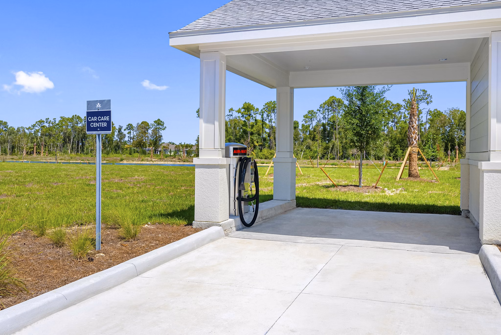 car charging station at Montego Reserve Apartments
