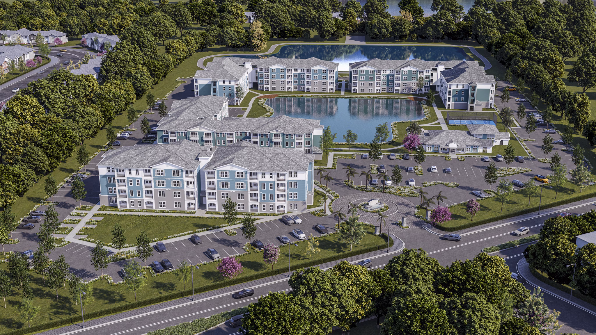 rendering for Montego Reserve Apartments