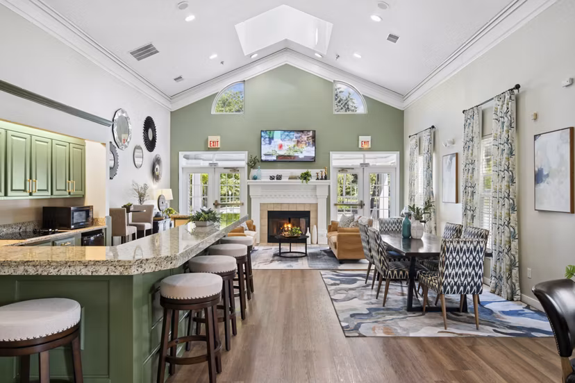 clubhouse at The Graham Apartments 