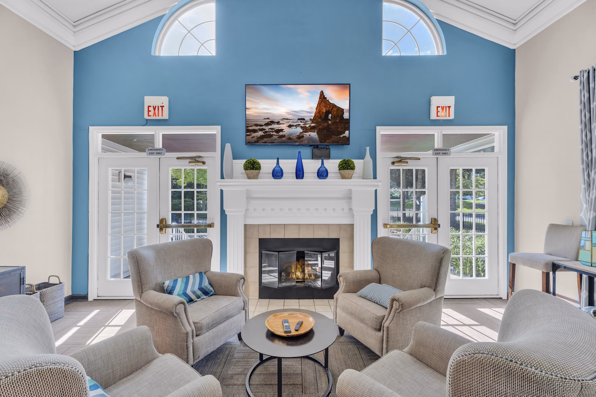 clubhouse at The Graham Apartments 