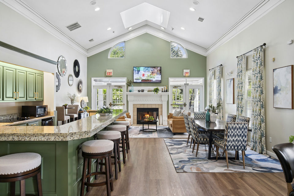 clubhouse at The Graham Apartments 