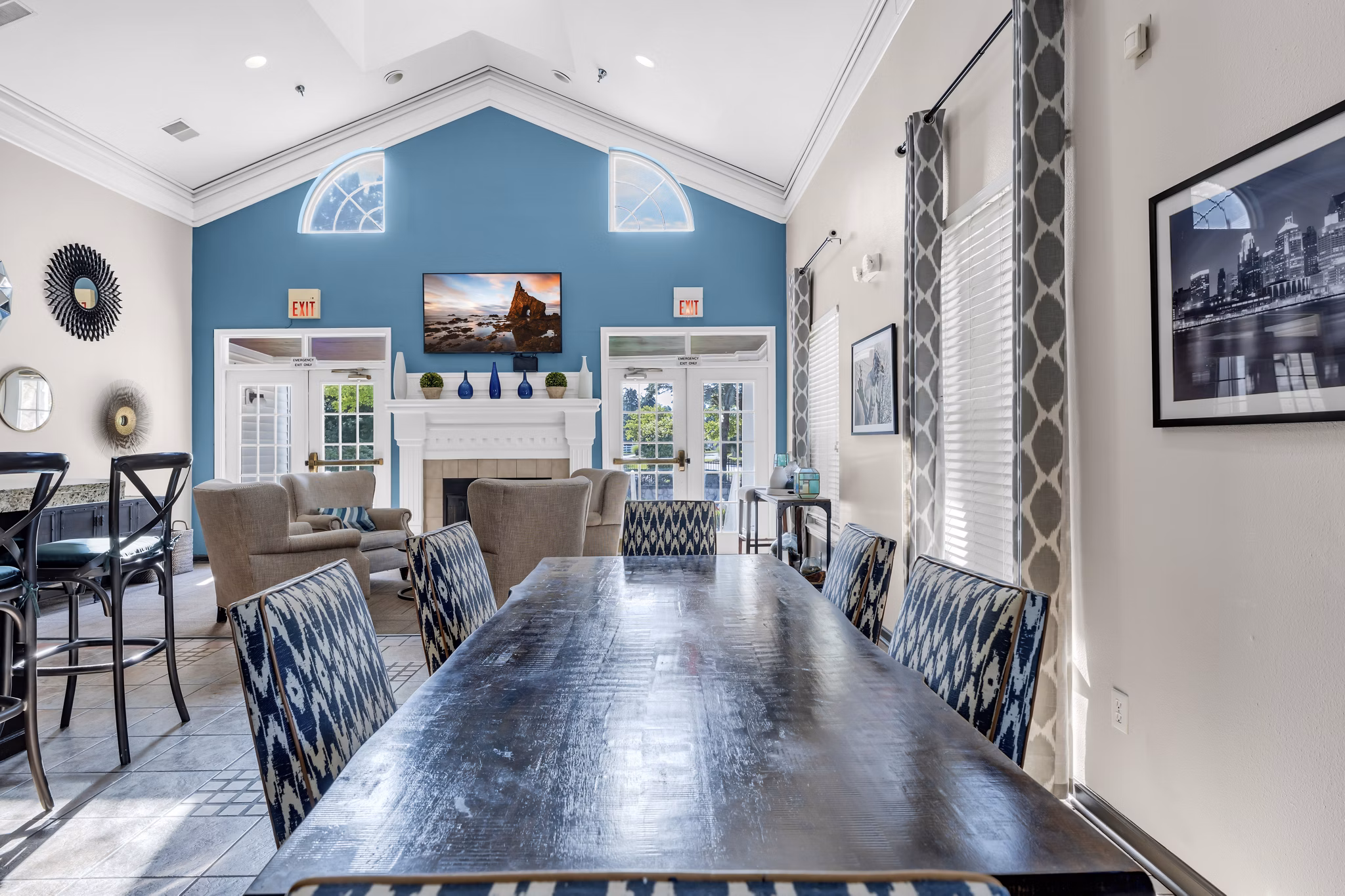 clubhouse at The Graham Apartments 