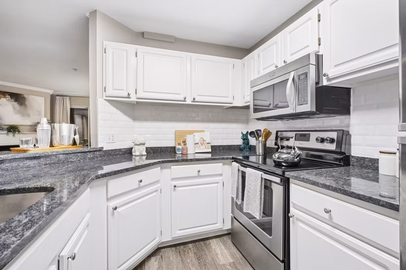 Kitchen at The Graham Apartments 