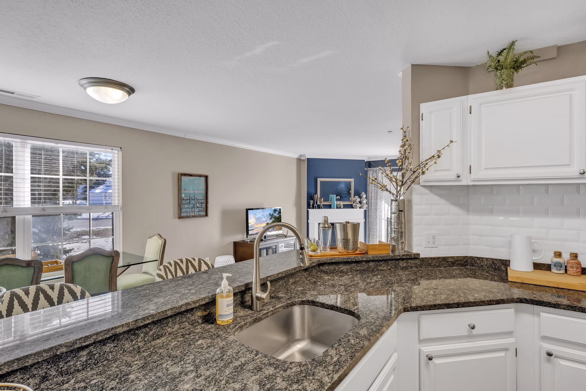 Kitchen at The Graham Apartments 