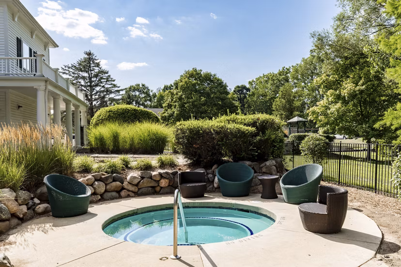 pool at The Graham Apartments 