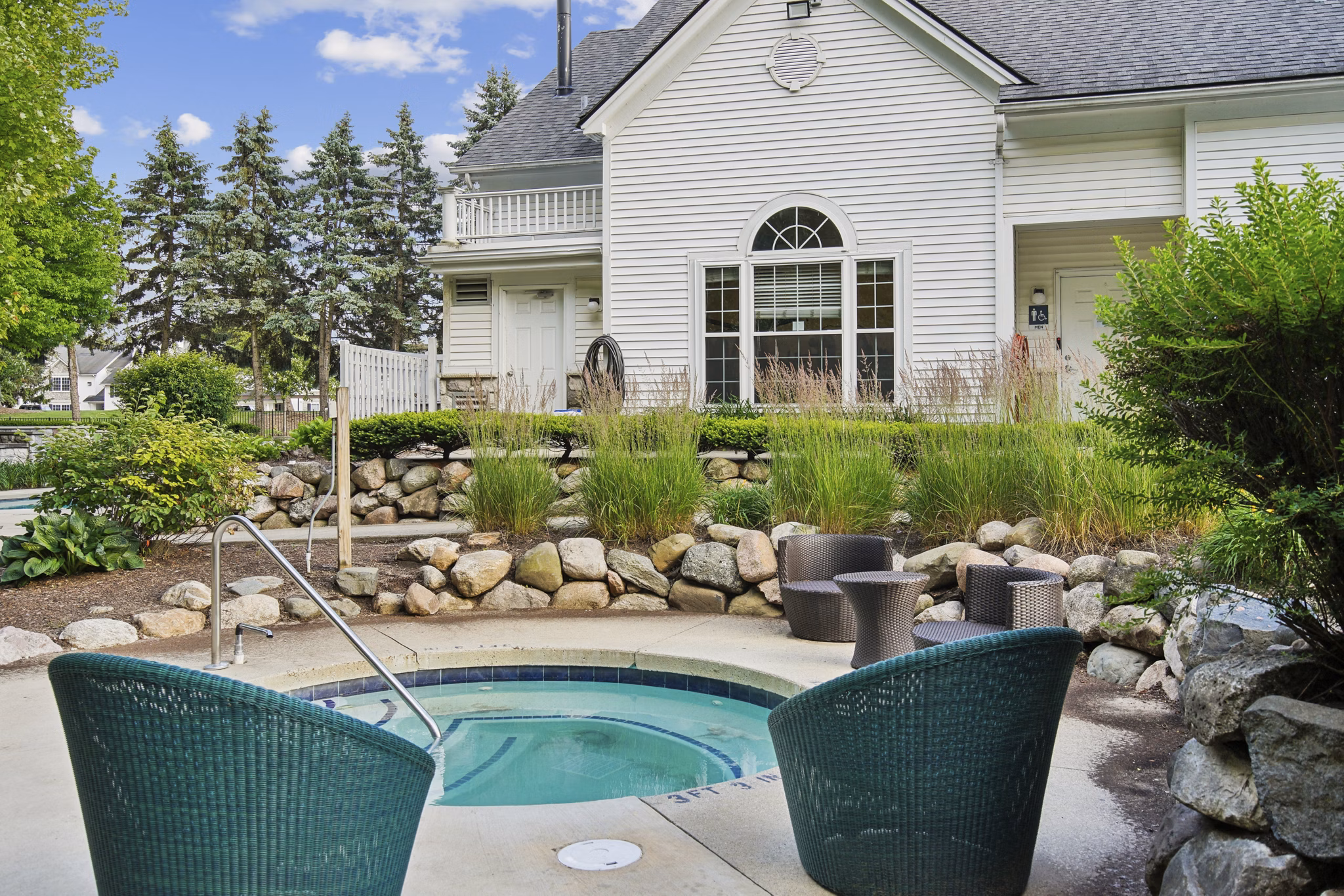 pool at The Graham Apartments