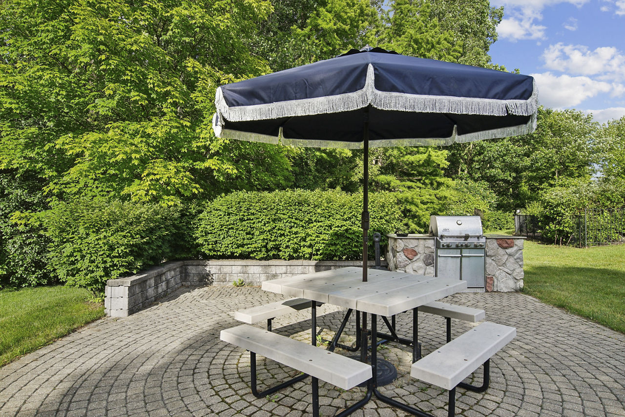 Grill area at The Graham