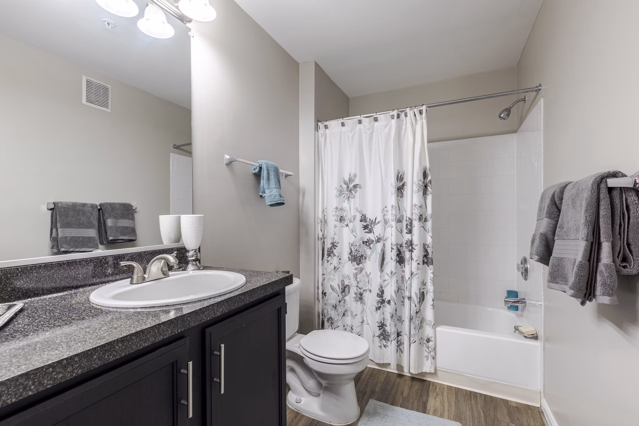 bathroom at Arbor Ridge Apartments