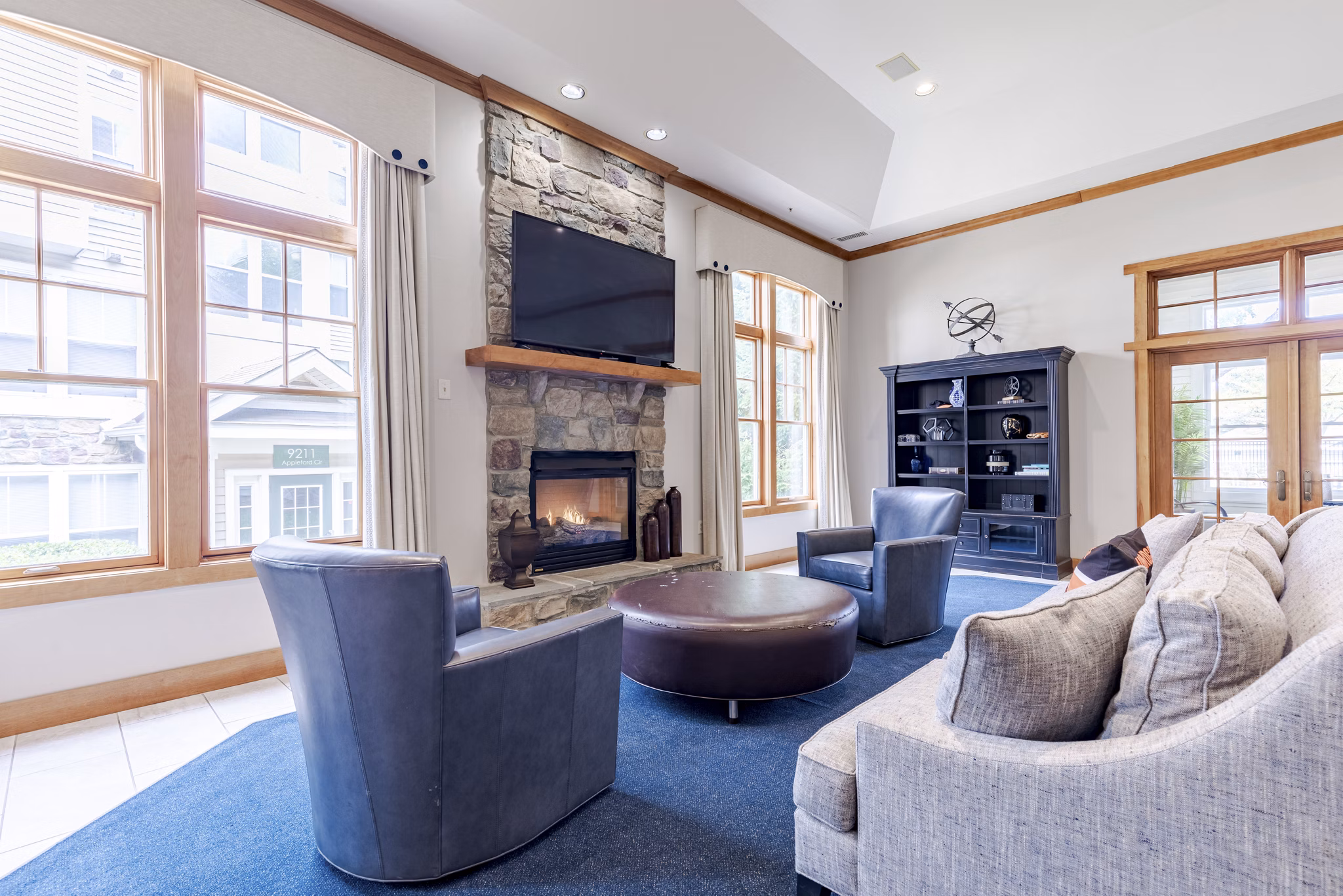 clubhouse at Arbor Ridge Apartments