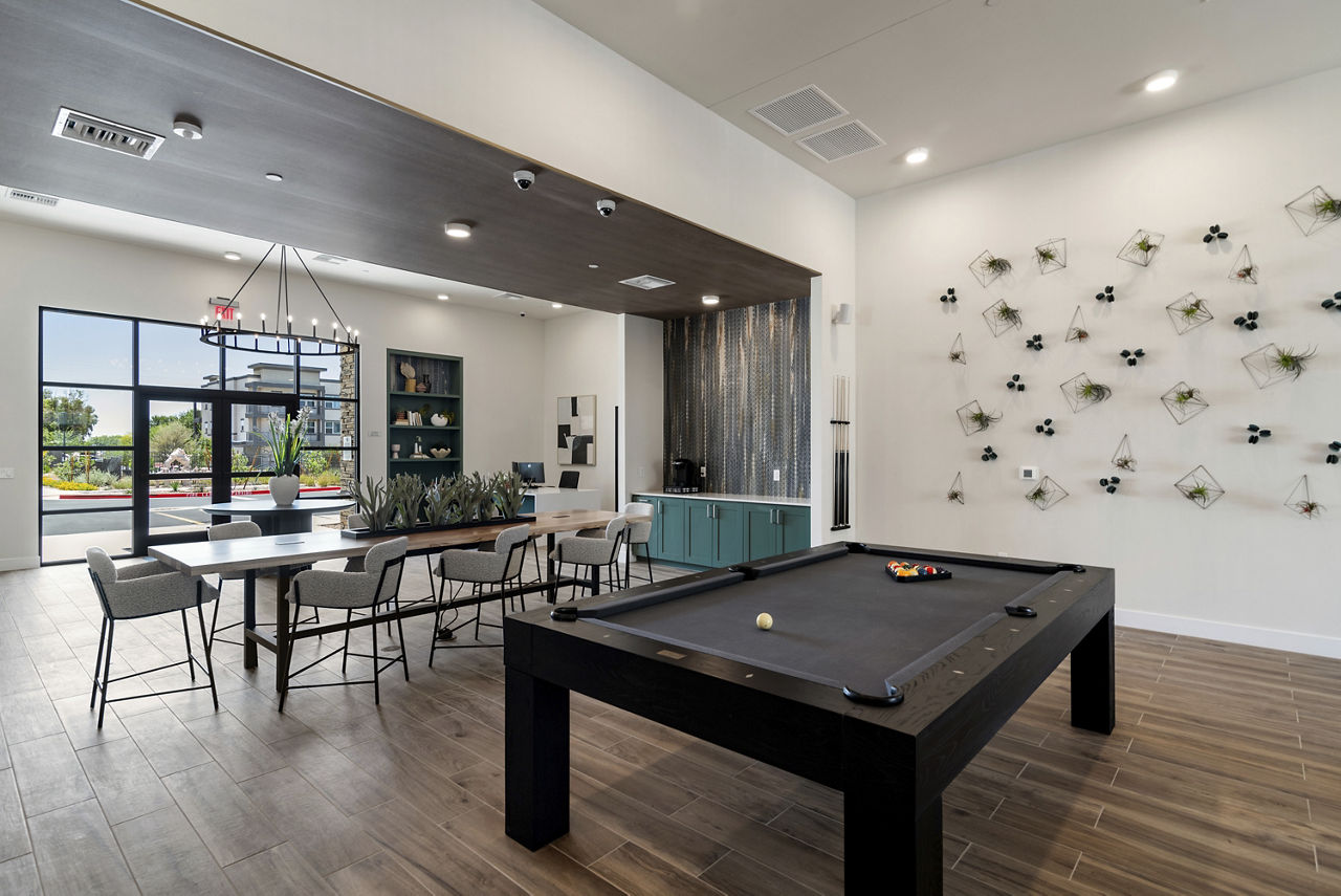 Game room at Cadia Queen Creek