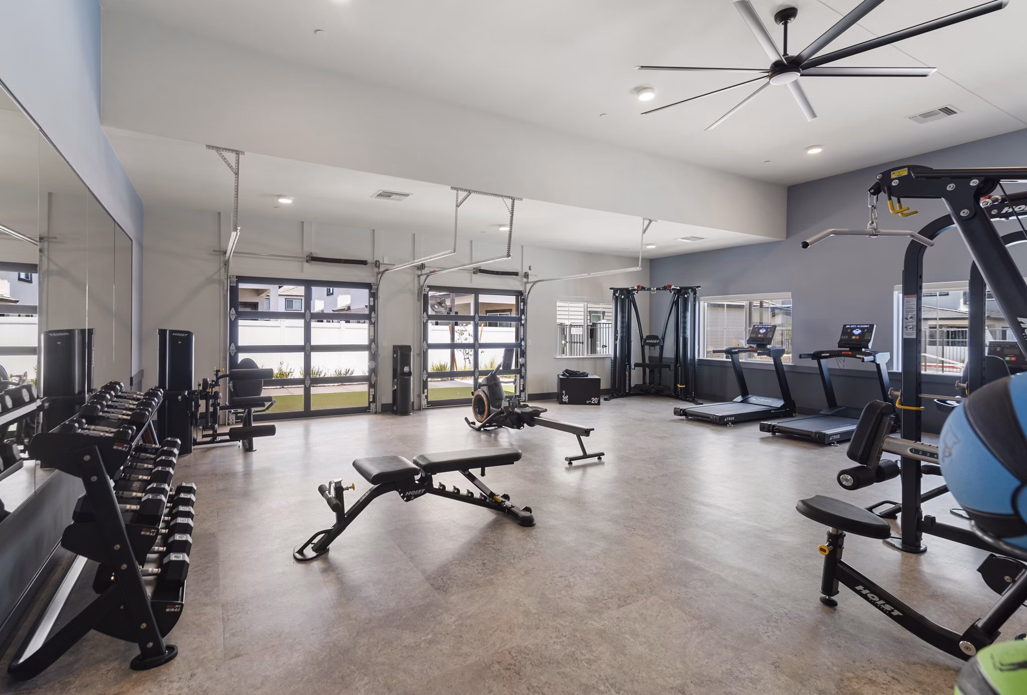 fitness center at Cadia Queen Creek Apartments