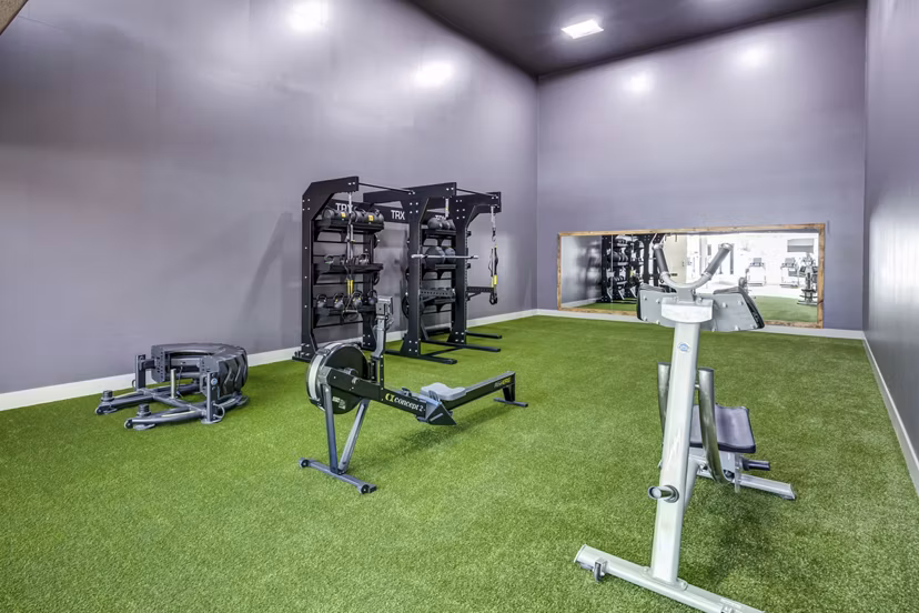 fitness center at The Avondale Apartments