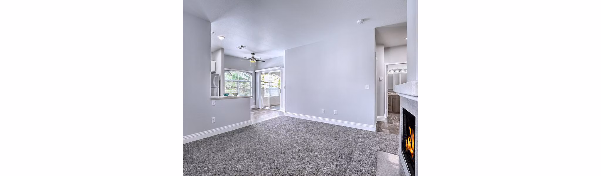 living room at The Avondale Apartments