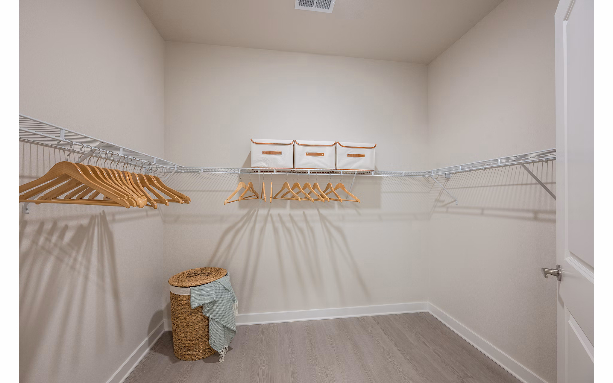closet at The Sandbar Apartments