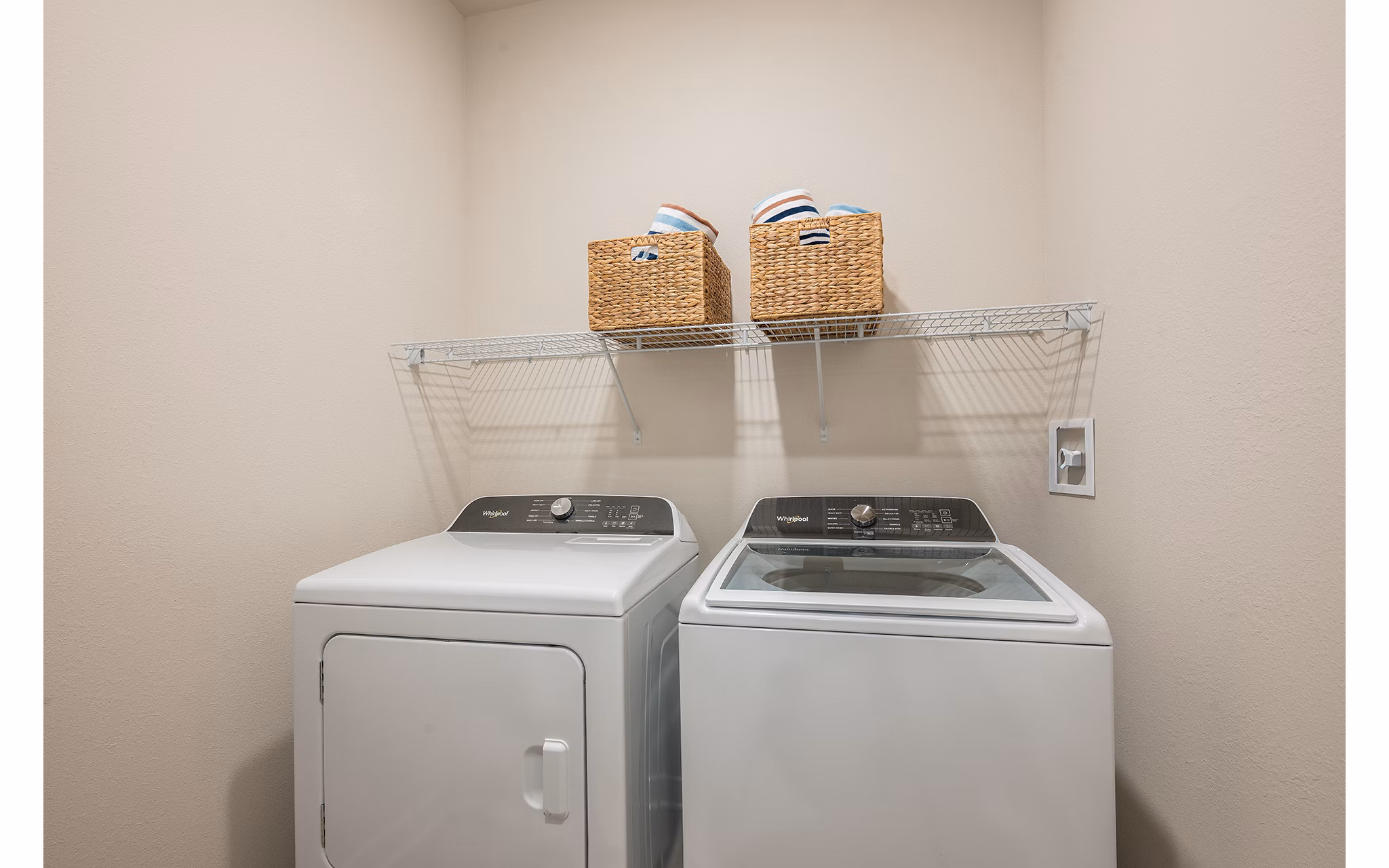 laundry room at The Sandbar Apartments