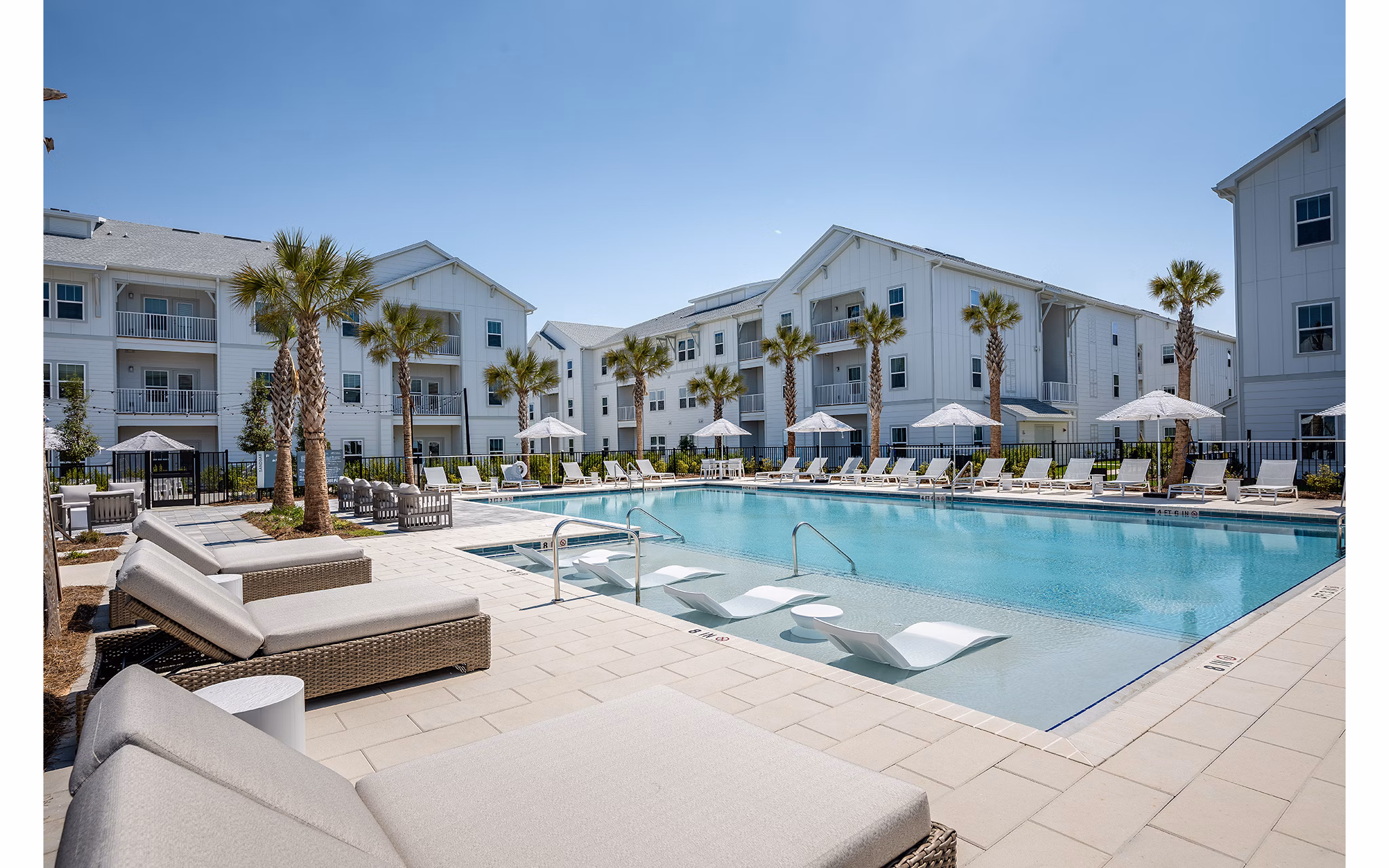 pool at The Sandbar Apartments