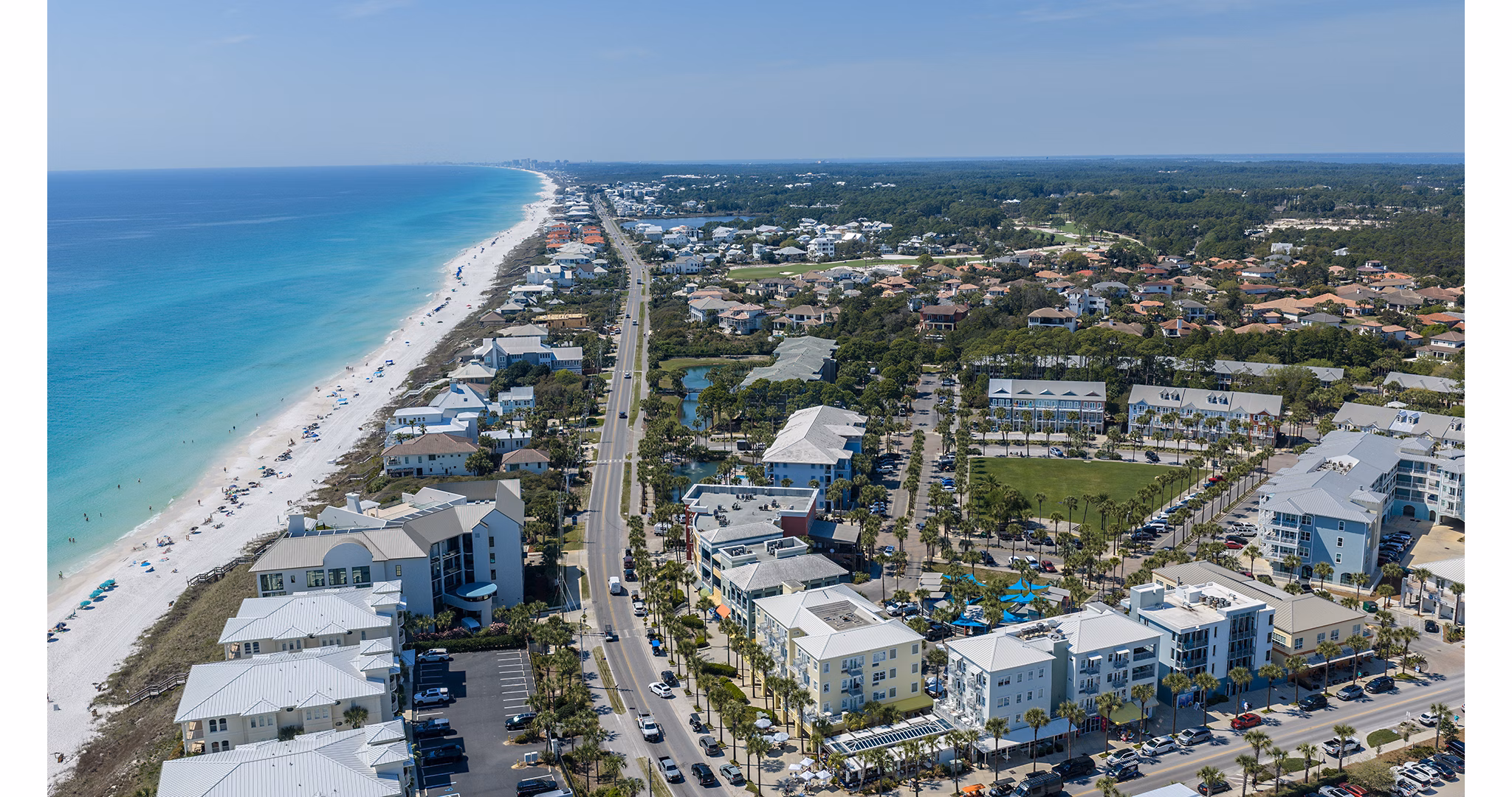 view at The Sandbar Apartments